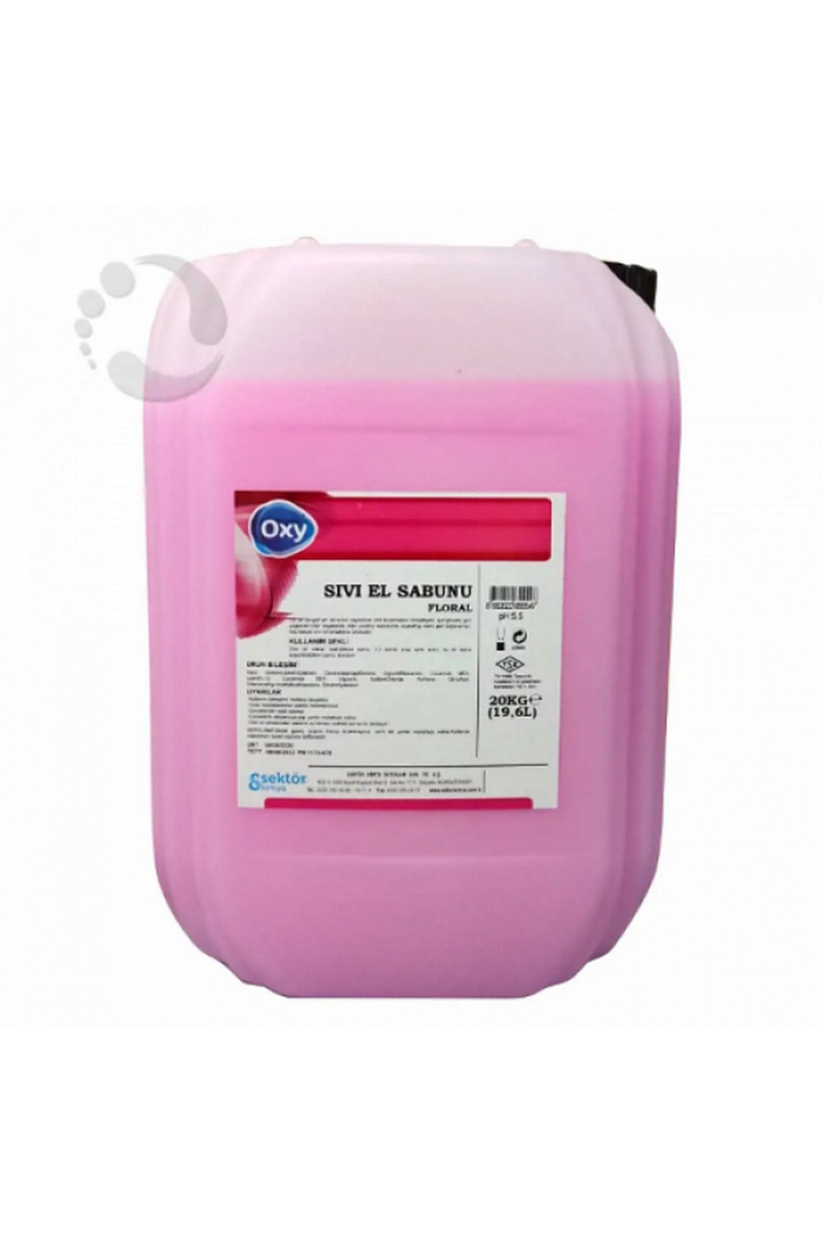 Oxy Sıvı Pembe El Sabunu 20 Kg 641140