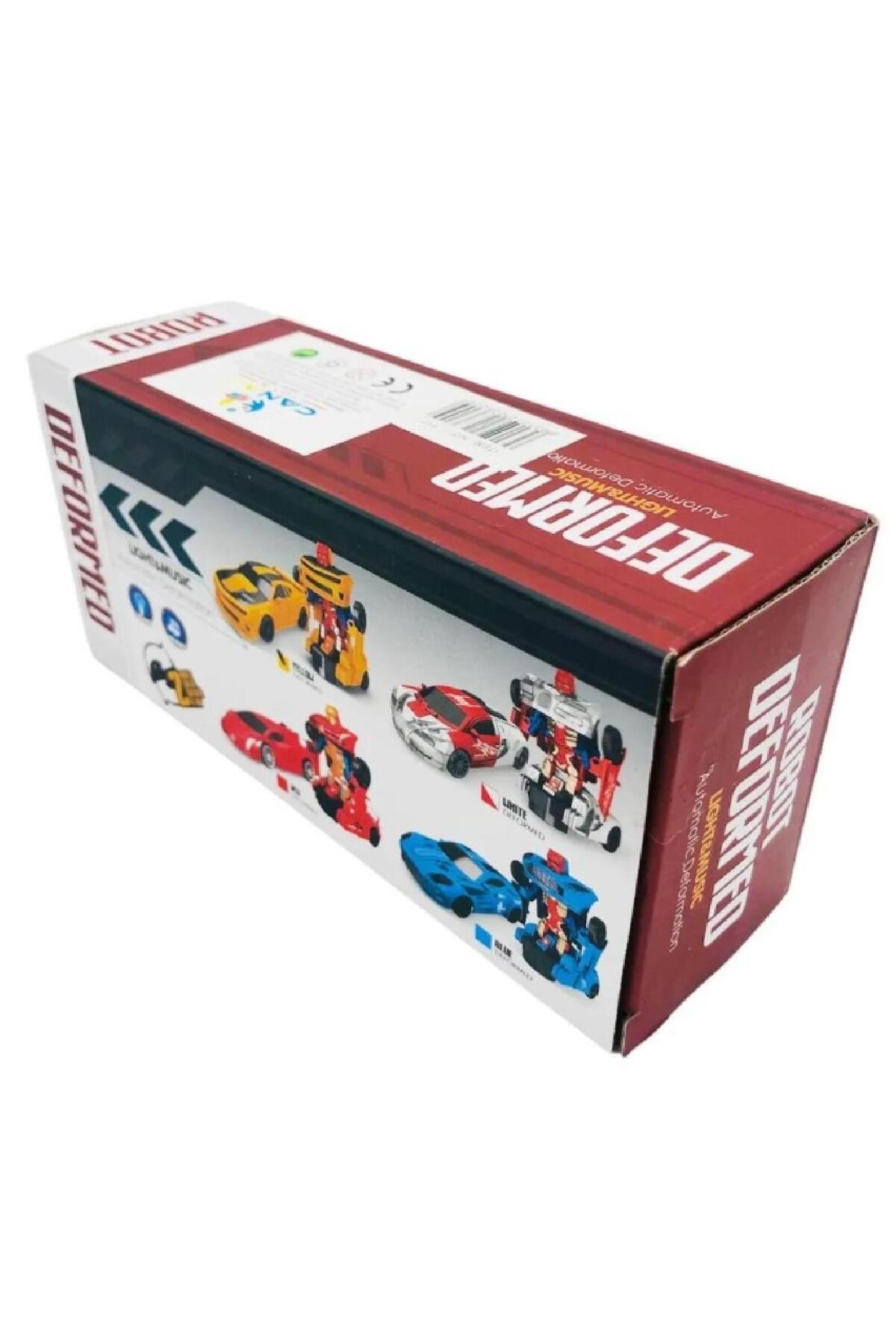 Genel Markalar CANALİ Toys Robota Dönüşen Araba 117, Kendinden Robota Dönüşen Pilli Sesli ve Işıklı Araba fotoğrafı 3 (önizleme)