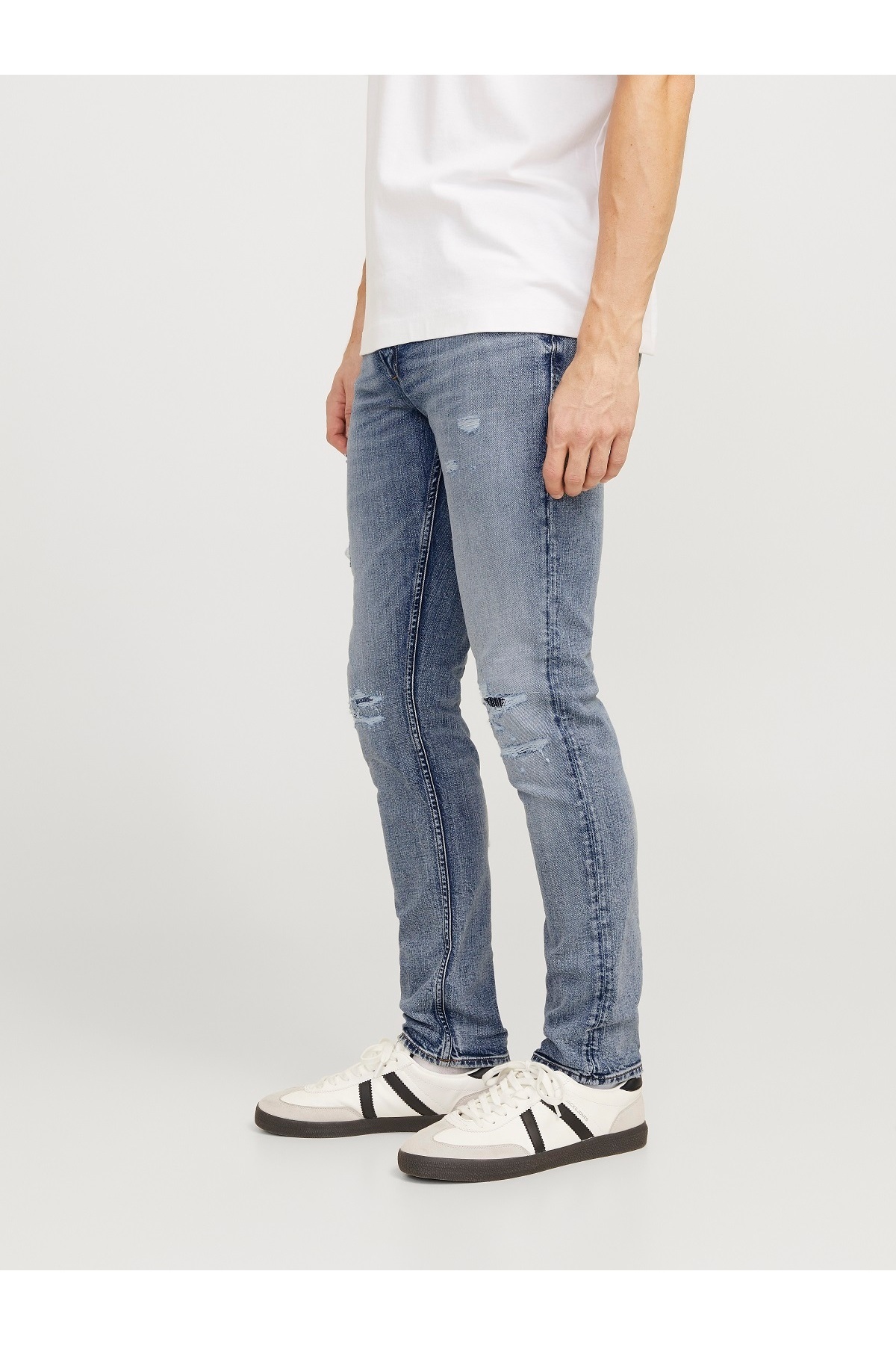 شلوار جین مردانه راسته فاق نرمال | جک اند جونز Jack & Jones TYCF4839E811019709 - تصویر 2