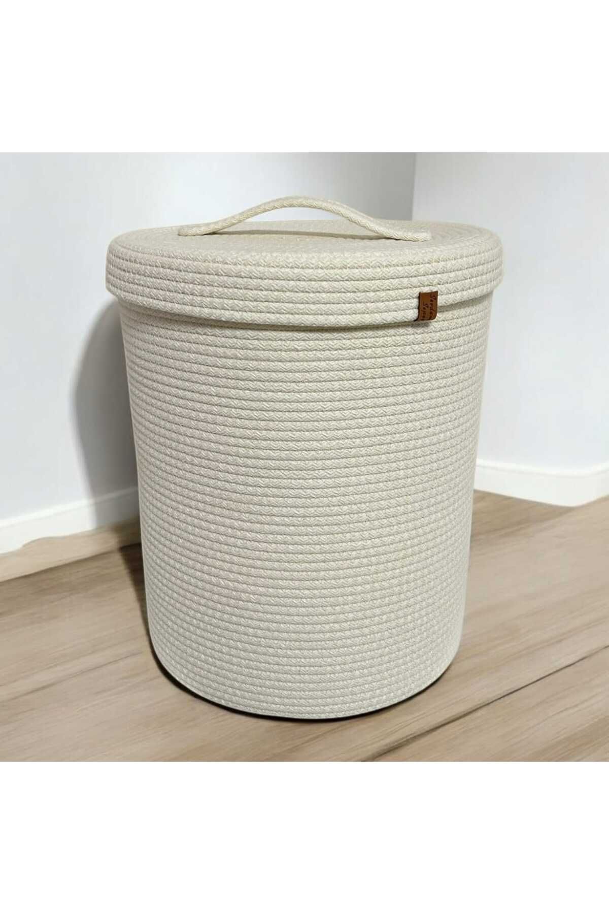 Sevdam Sepet-Bathroom Organizer - Ecru - Cotton 2