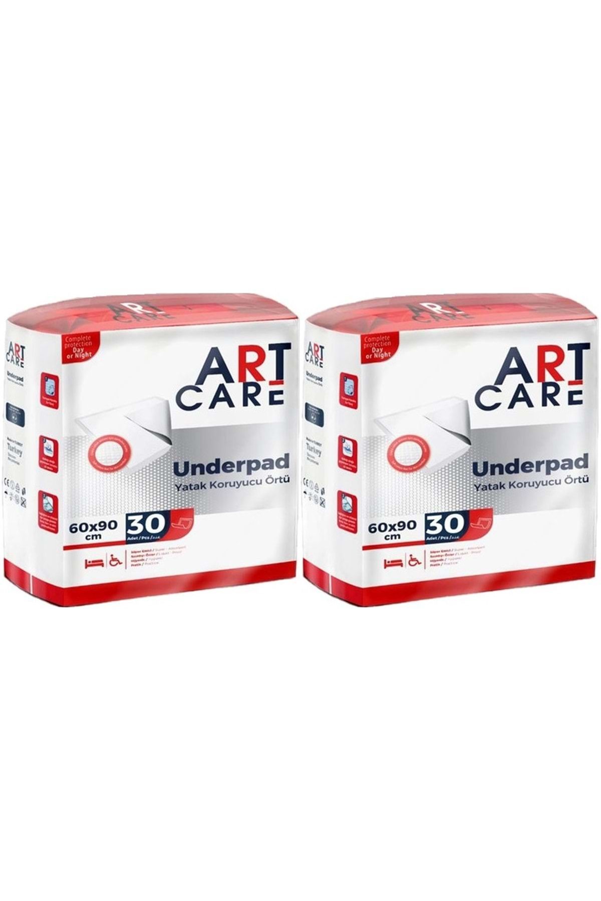 ART CARE Hasta Yatak Koruyucu 60*90CM 60 Adet (2PK*30)