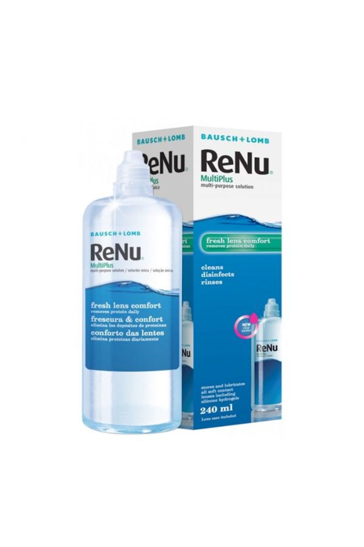 Bausch & Lomb-Renu Multiplus Soln 240Ml 1