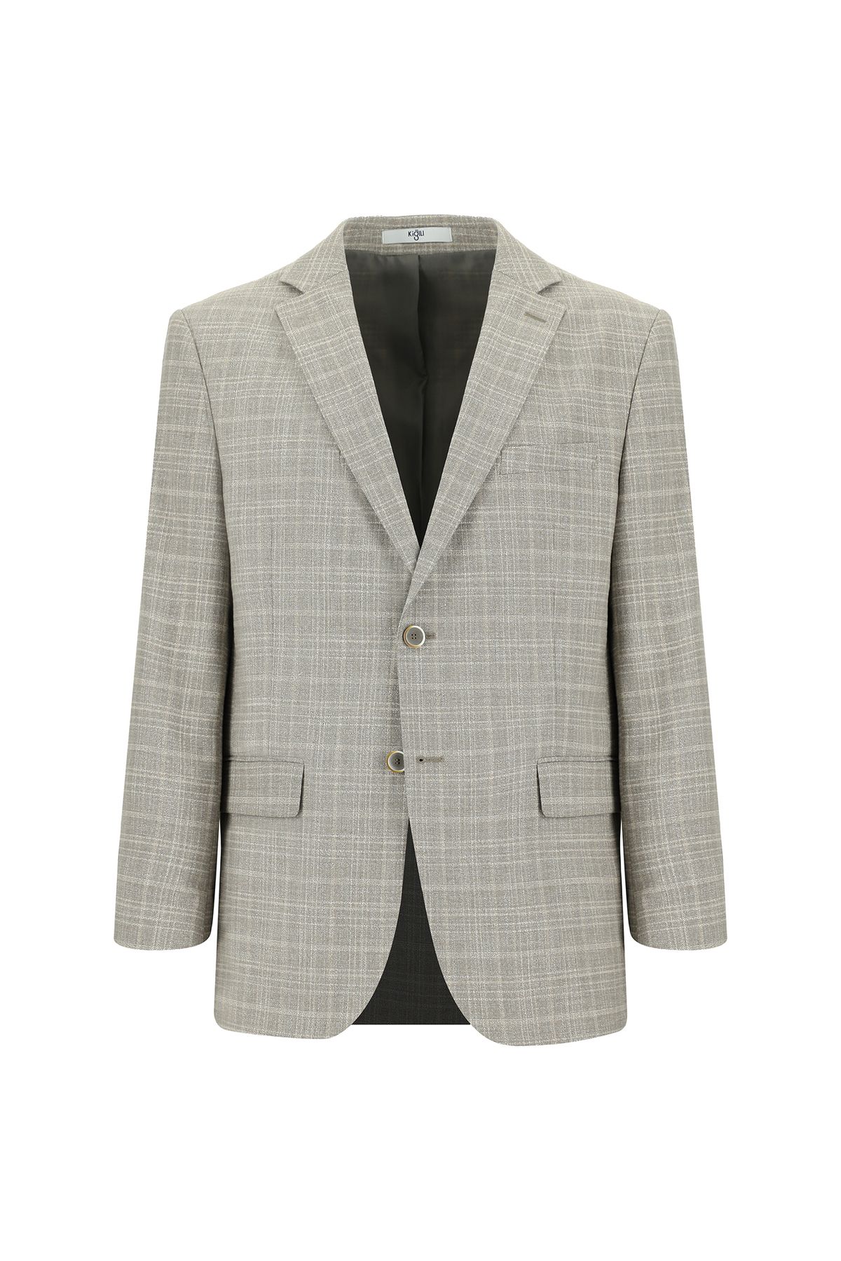 Kiğılı-Classic Plaid Patterned Jacket 1