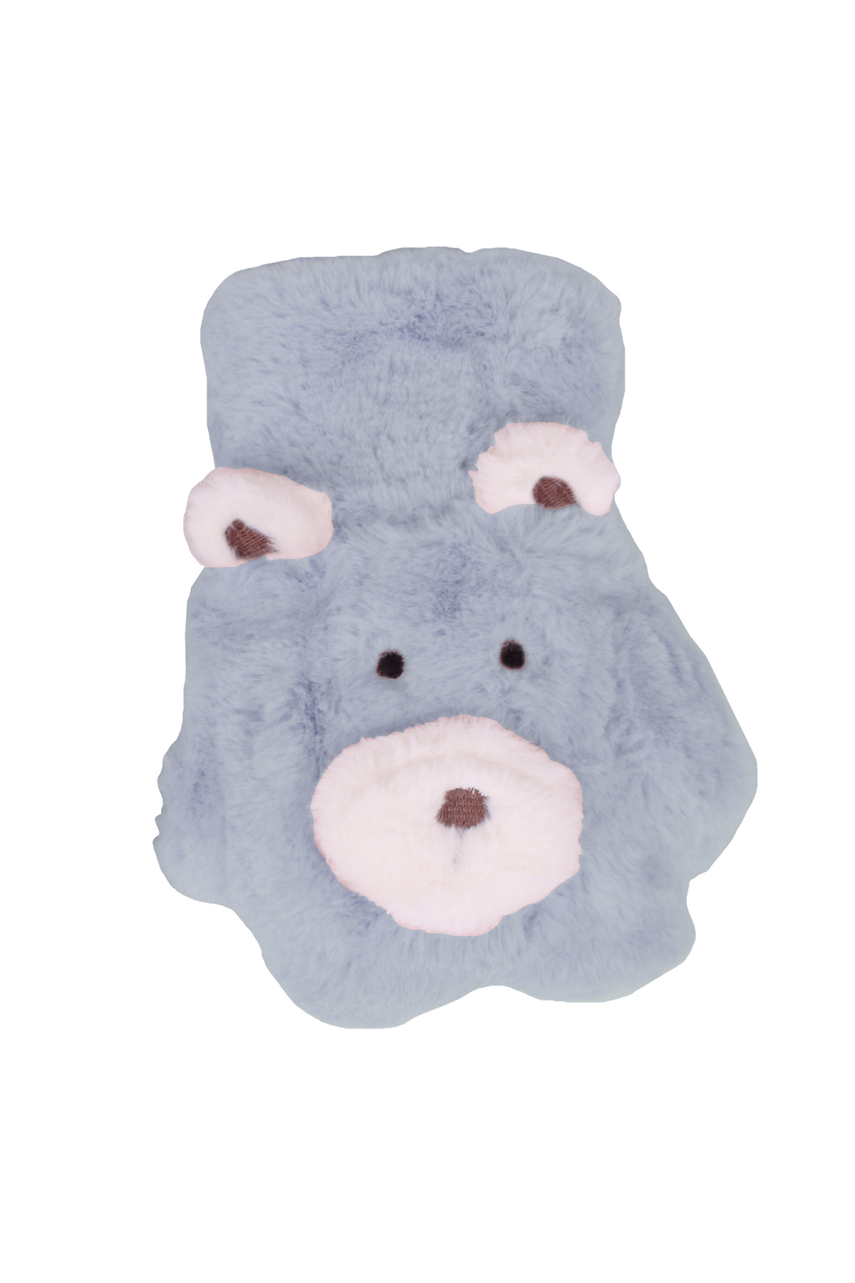 İşnar Peluş Çocuk Eldiven 4-6 Yaş Yavru Köpek Patisi Mavi Renk Parmaksız Model 0041 fotoğrafı 2 (önizleme)