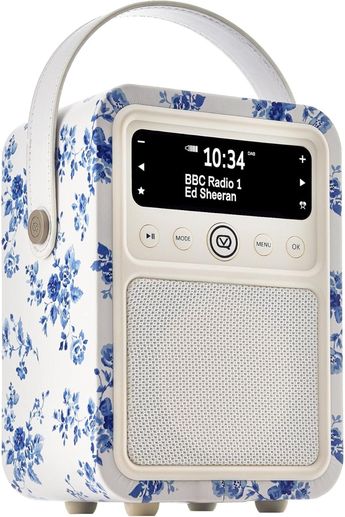 Laura Ashley Monty Dab+/Dab Radyo Bluetooth, FM ve Çalar Saat Fonksiyonlu Taşınabilir Radyo