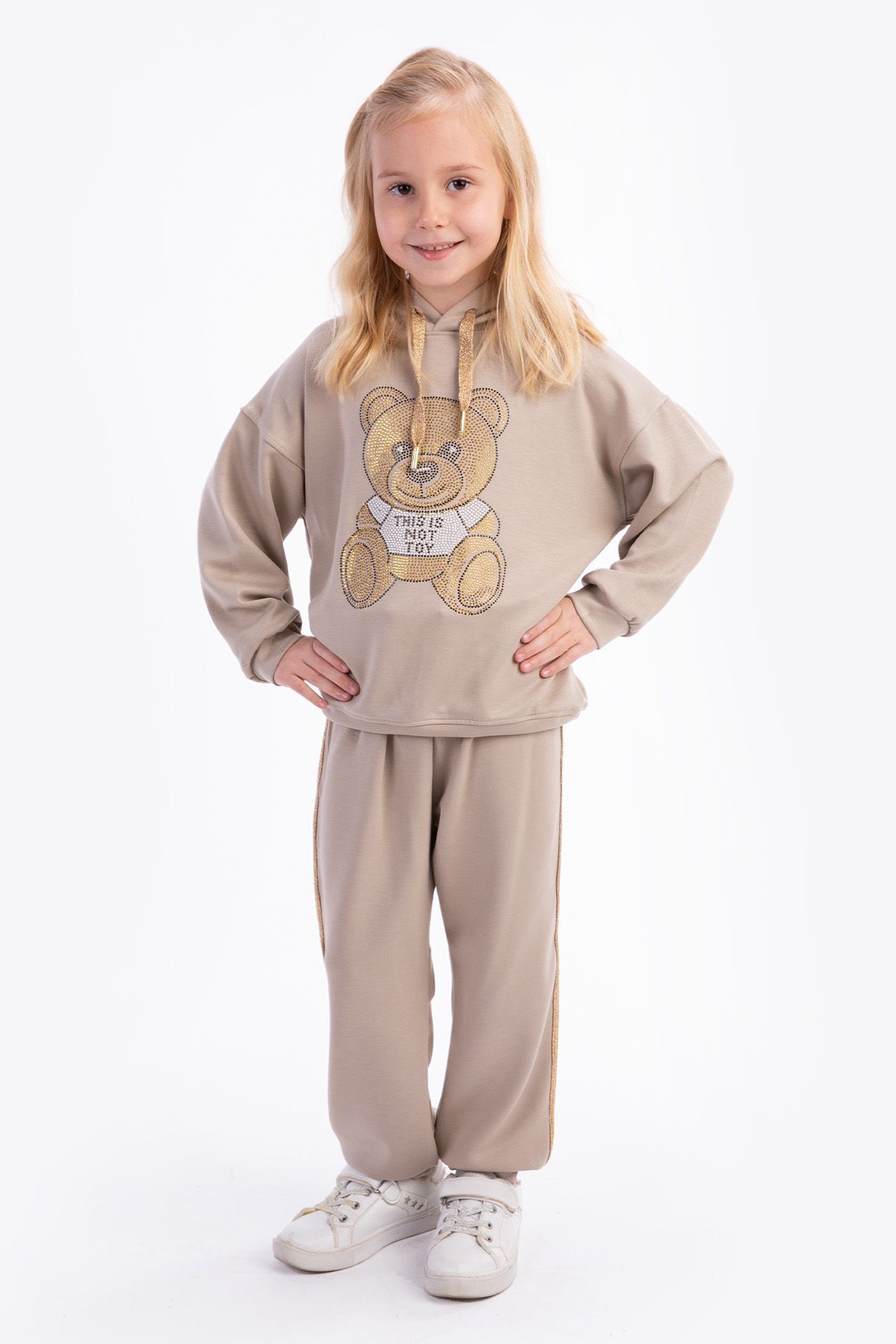 Lmn-Oyssho Fabric Stone Bear Girl Suit 1