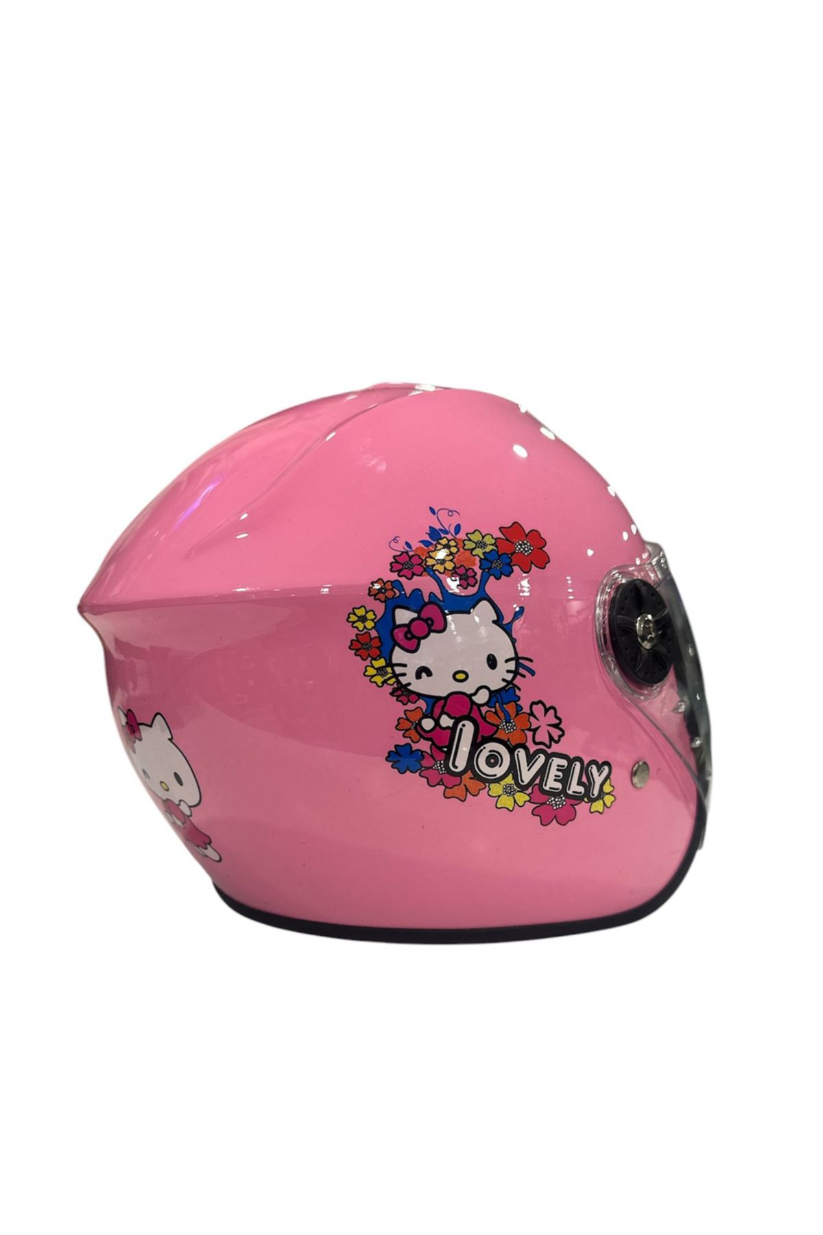 Hello Kitty Desenli Pembe Çocuk Kaskı - 4