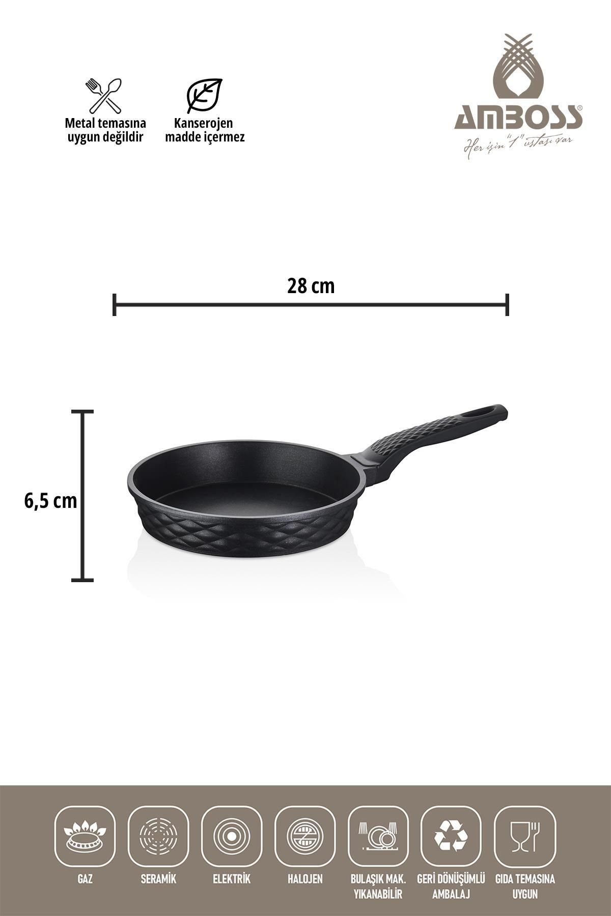 Amboss-4 Piece Super Double Casting Pan and Sauce Set 5