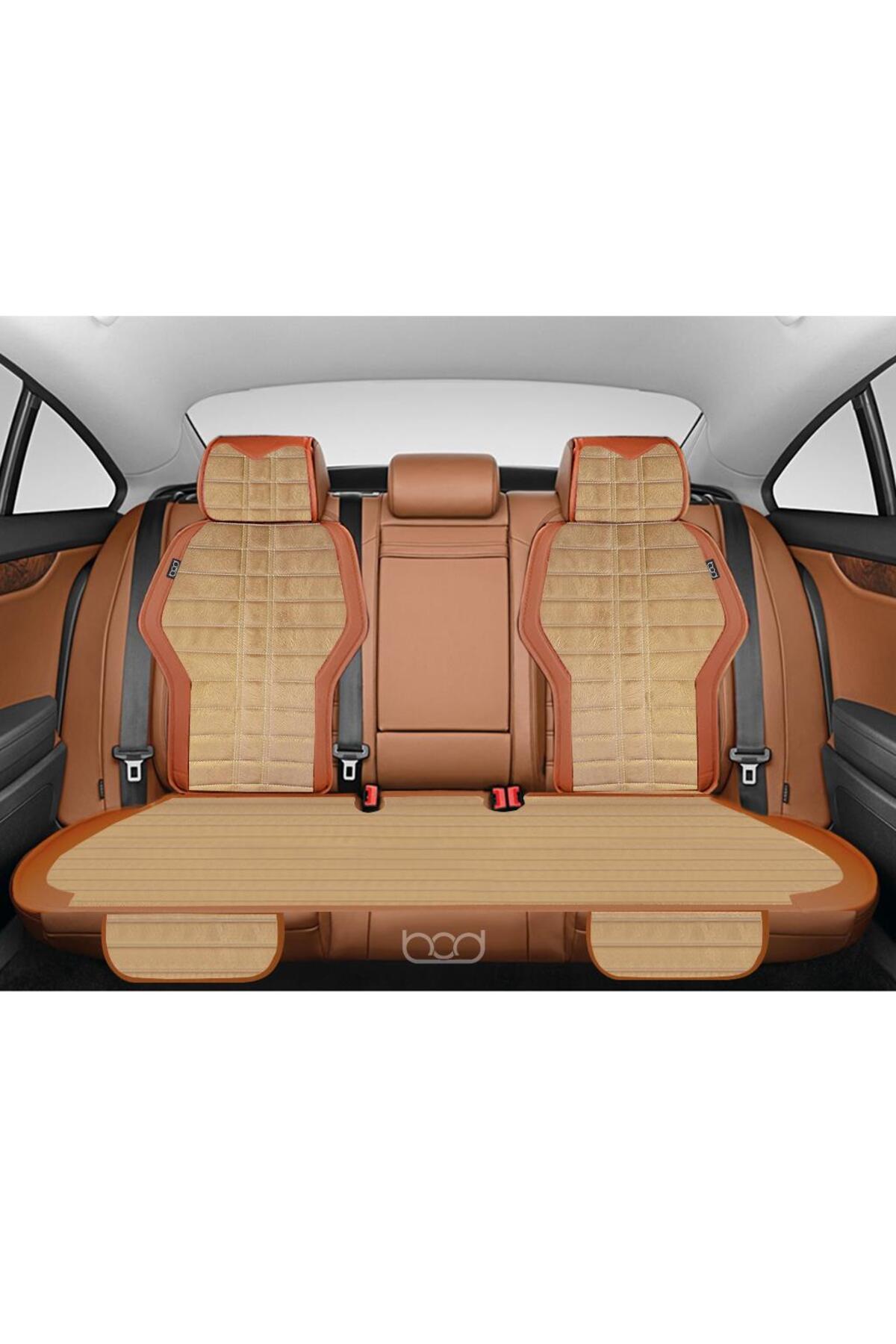Bod Taytüyü Derili Oto Koltuk Koruyucu Kılıf Gediz Serisi Ön Arka Set fotoğrafı 3 (önizleme)