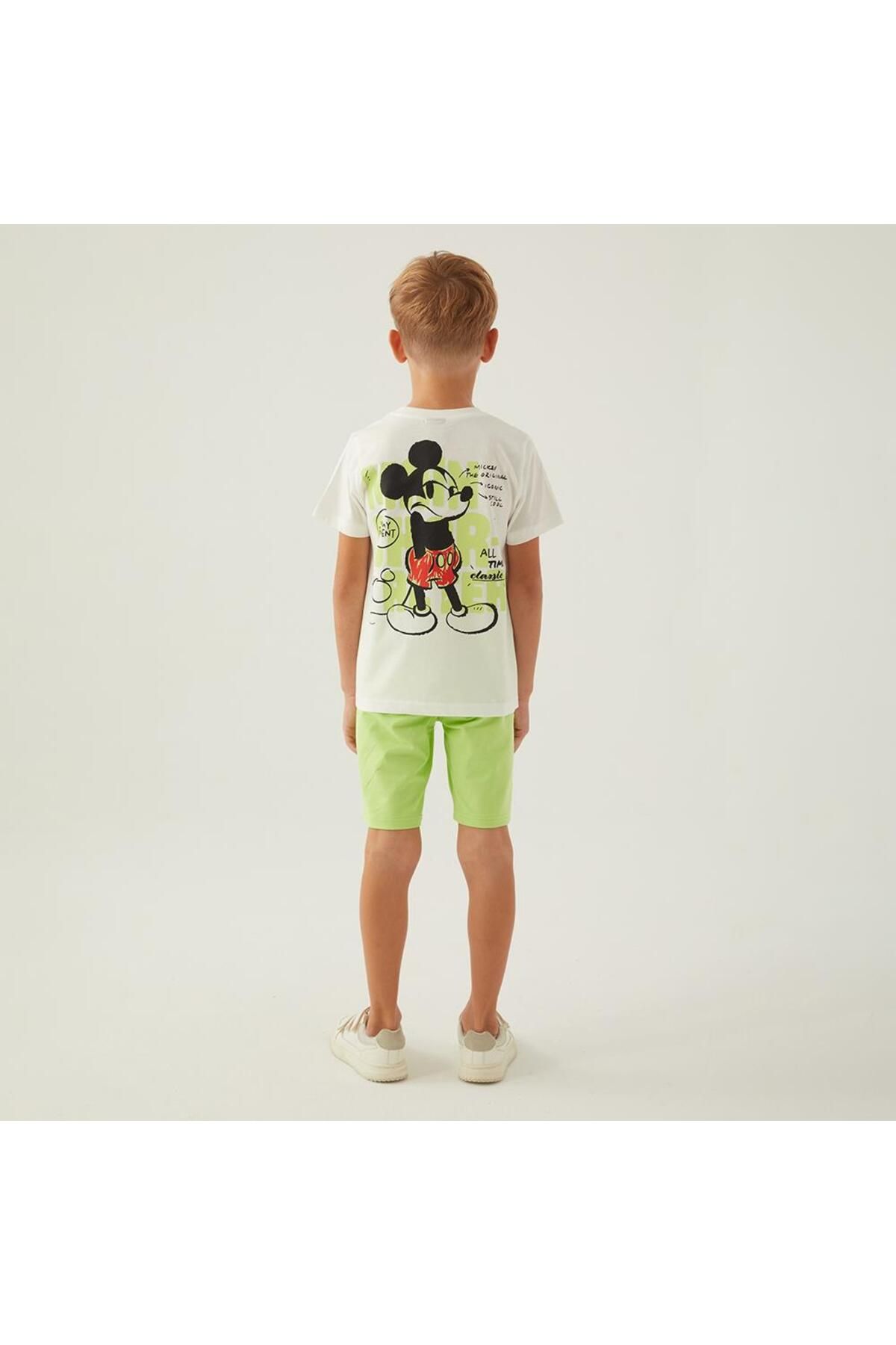 Mickey Mouse-4872C Boy's Summer Bermuda Pajamas Set 3