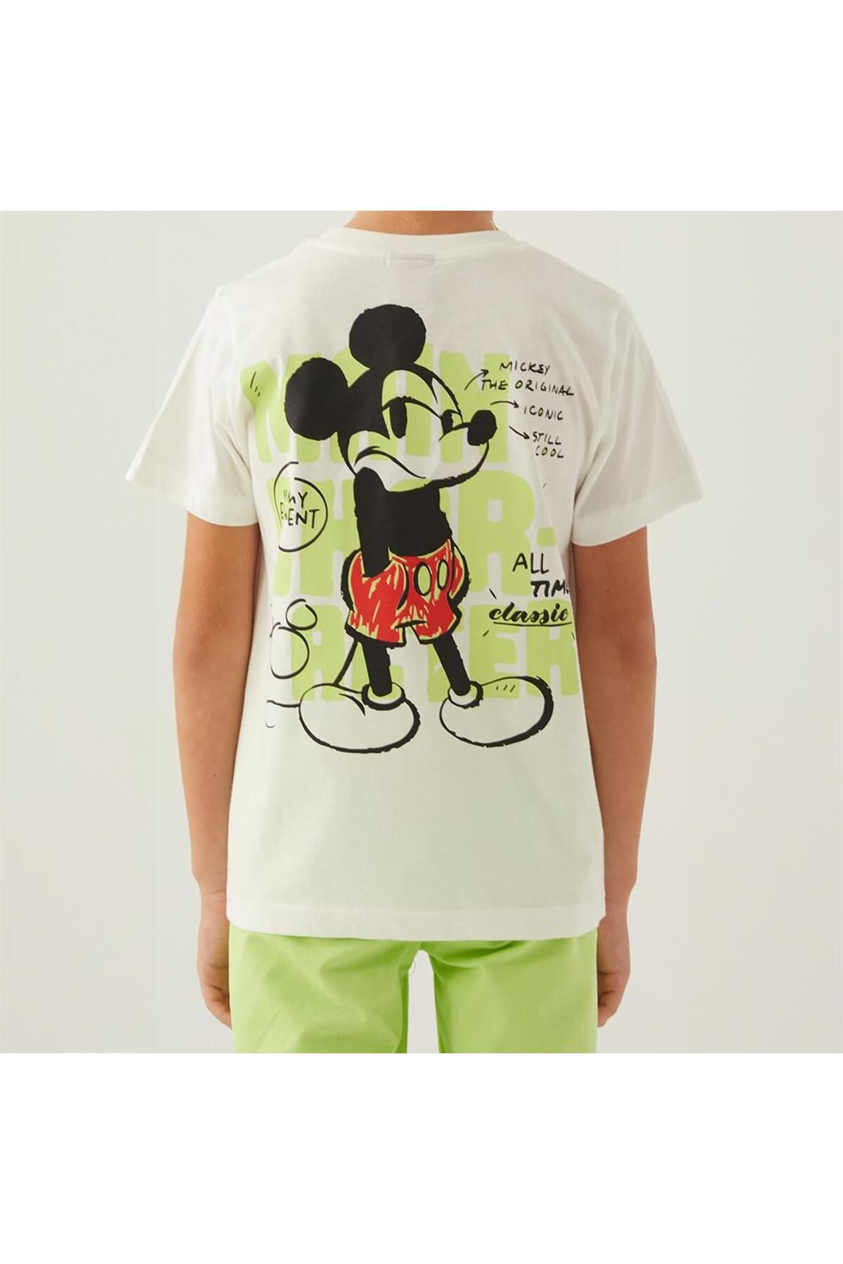 Mickey Mouse-4872C Boy's Summer Bermuda Pajamas Set 4