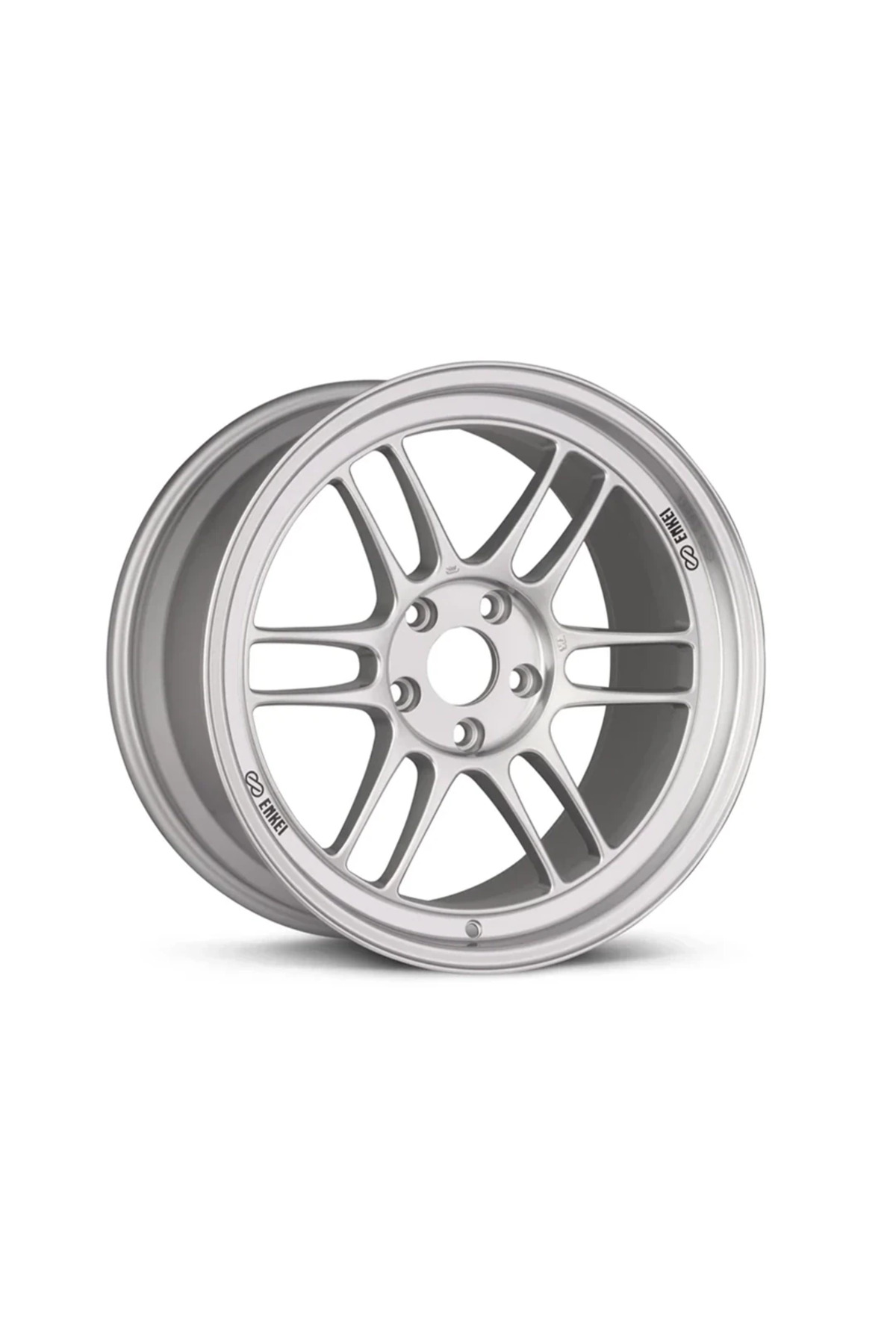 Enkei RPF1 18x10.5 5x114.3 15mm Offset 73mm Bore Silver Wheel G35/350z main image 1