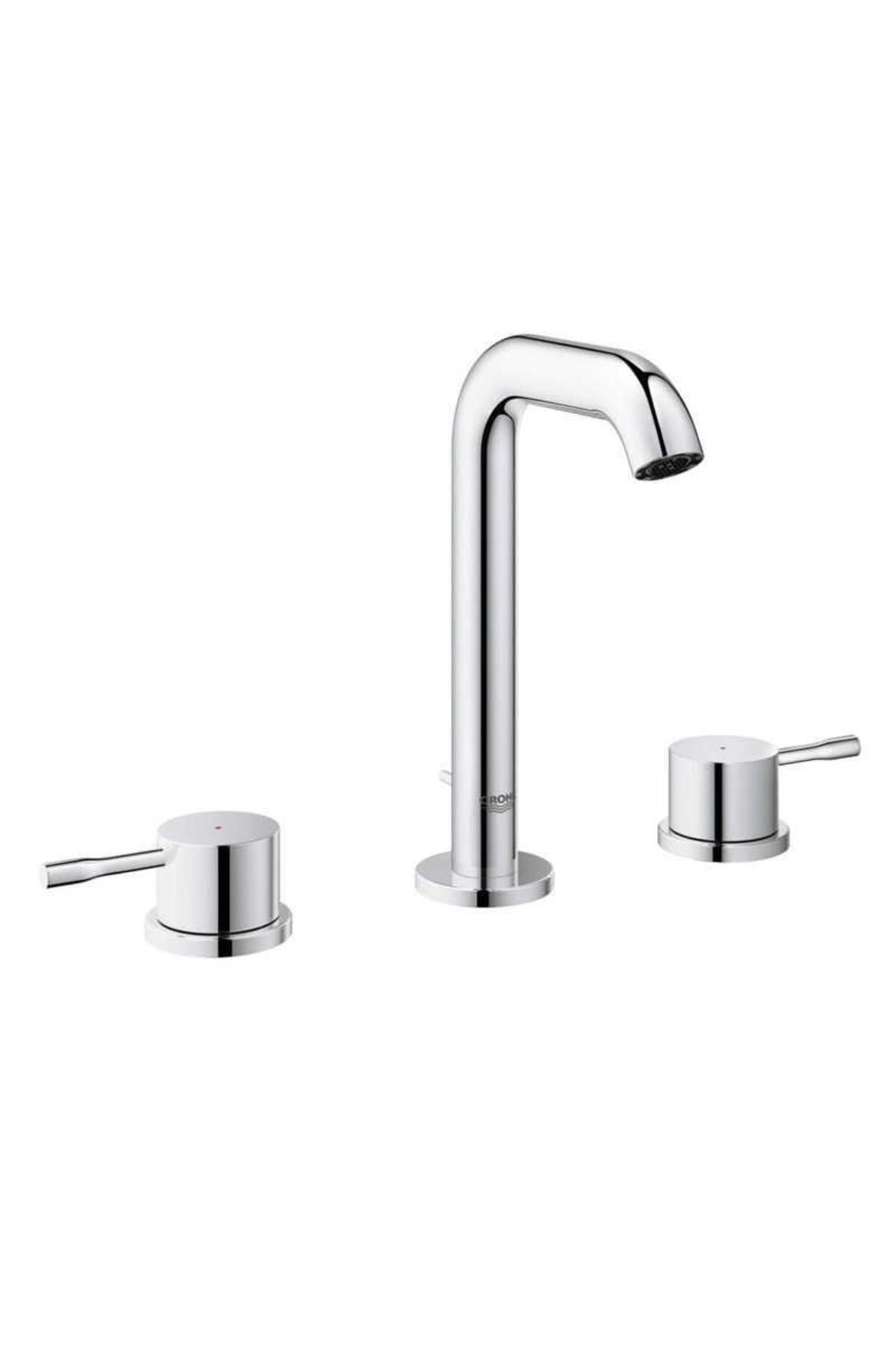 Grohe-Essence Three Hole Sink Faucet M-size -20296001 1