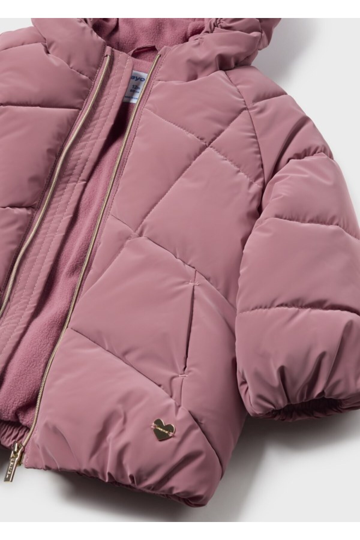 Mayoral 2482 Pembe Kız Bebek Şişme Mont fotoğrafı 2 (önizleme)