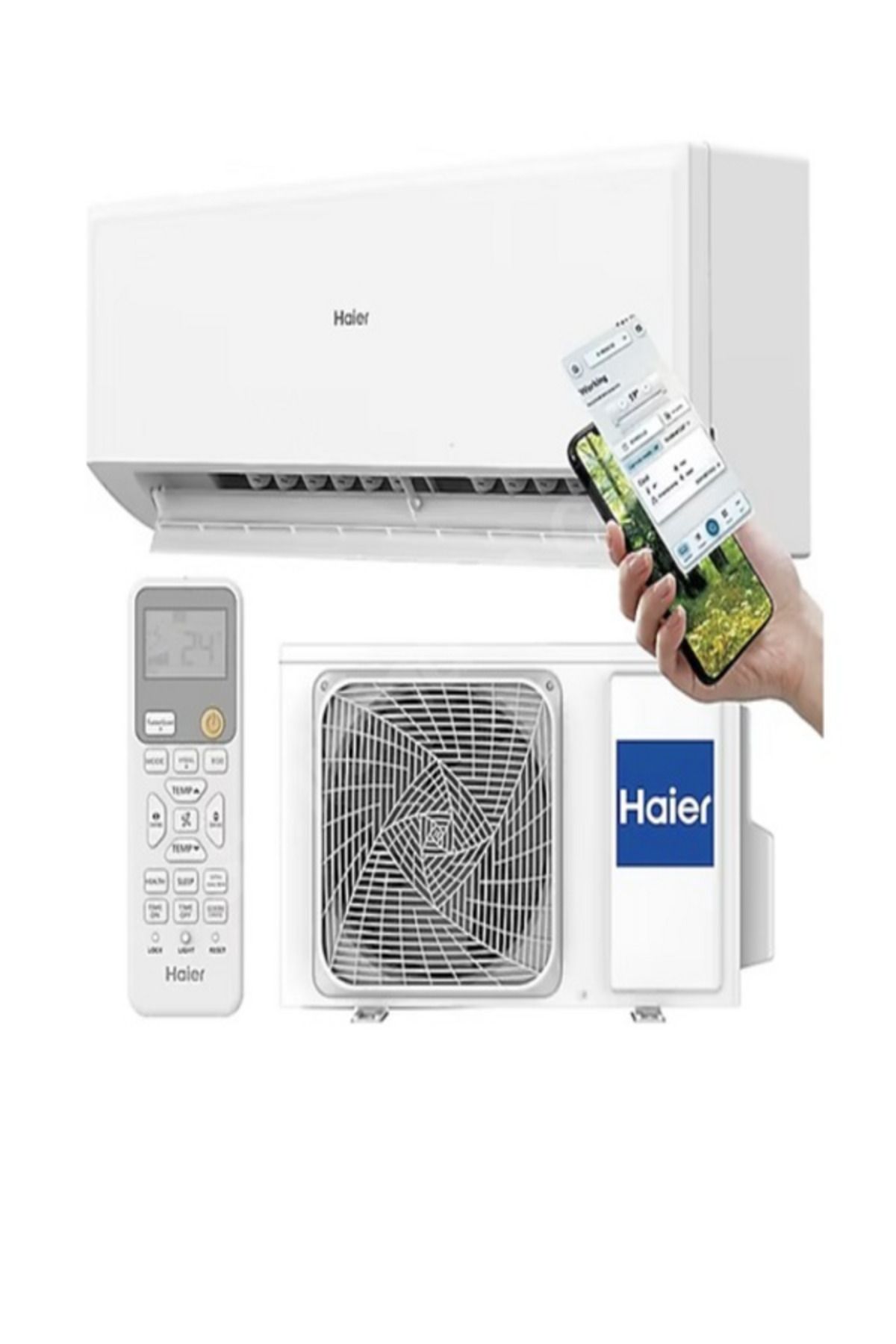 Haier klima HAİER Klima Revive Plus Wi-Fi  A++ 9000 BTU Inverter Duvar Tipi Klima