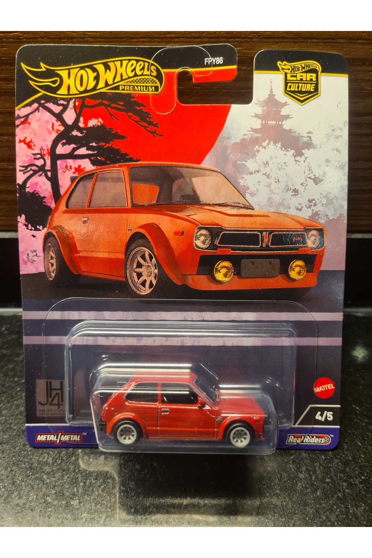 HOT WHEELS Premium 1/64 Honda Civic Custom 1973 JAPAN Historics 4