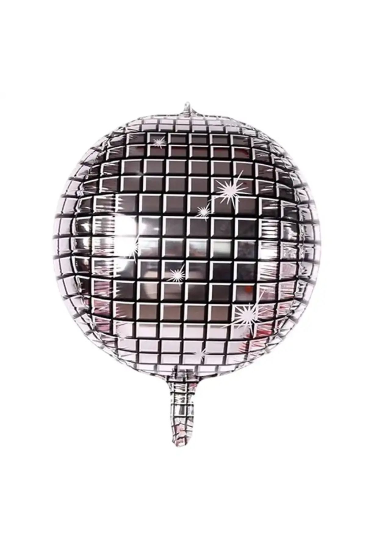 minik shop-32" Silver Disco Foil Balloon Ball 1