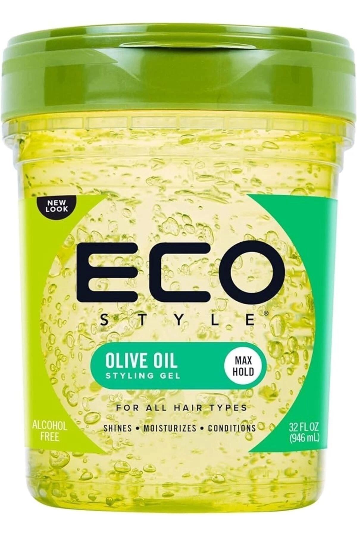 ECO Style Olıve Oıl Max Hold Saç Jölesi 473 Ml