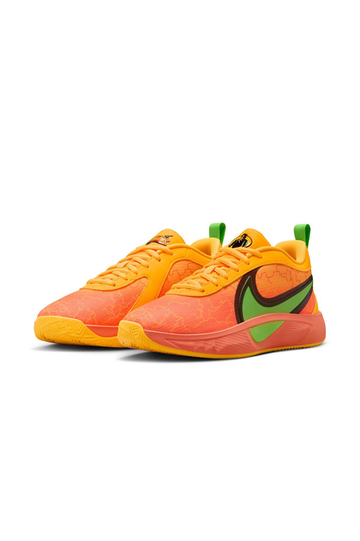 Nike-حذاء كرة السلة Giannis Freak 6 برتقالي للشباب - FQ7378-601 3