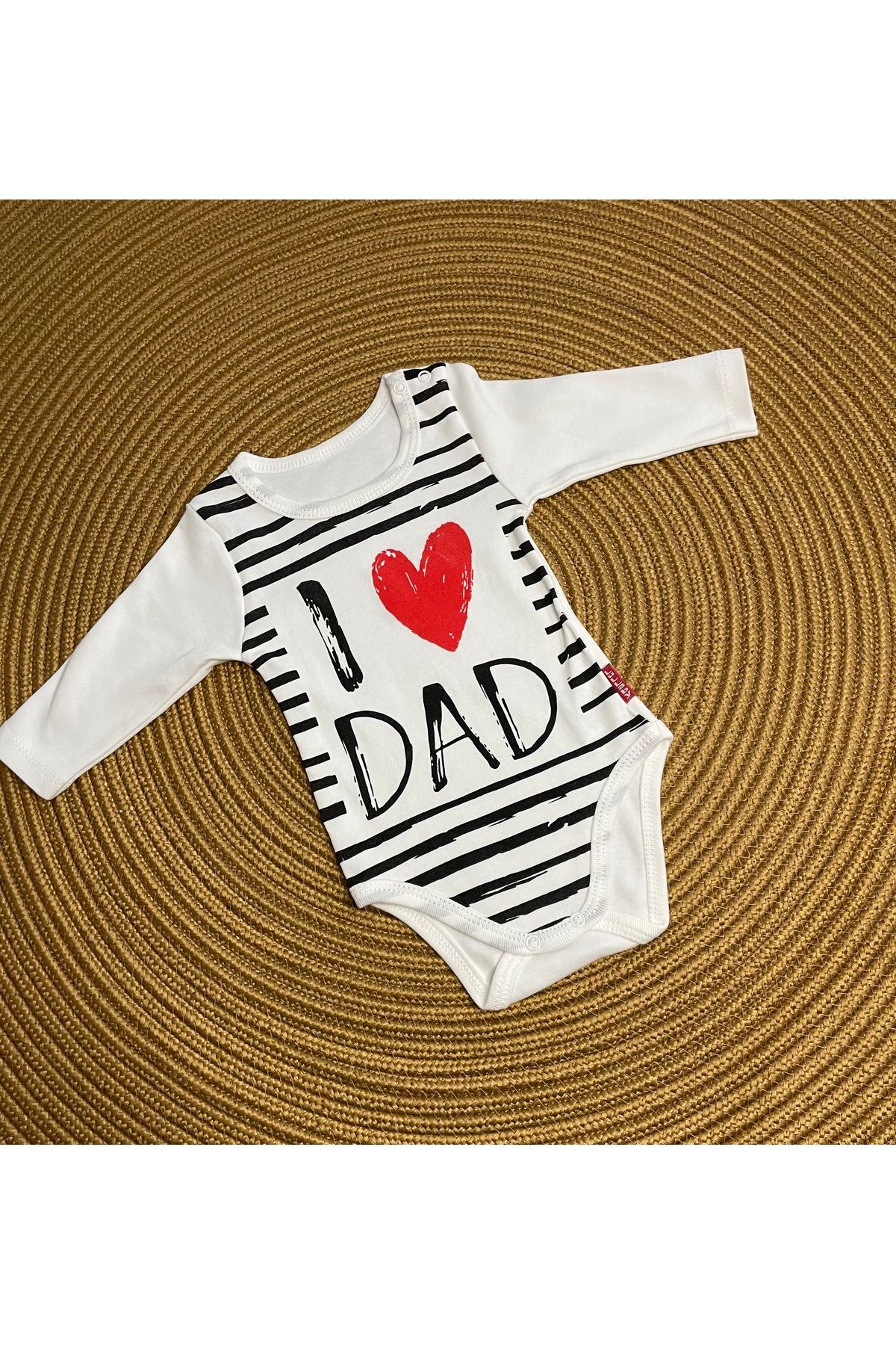 Lullaby-I Love Dad Printed Long Sleeve Body 2