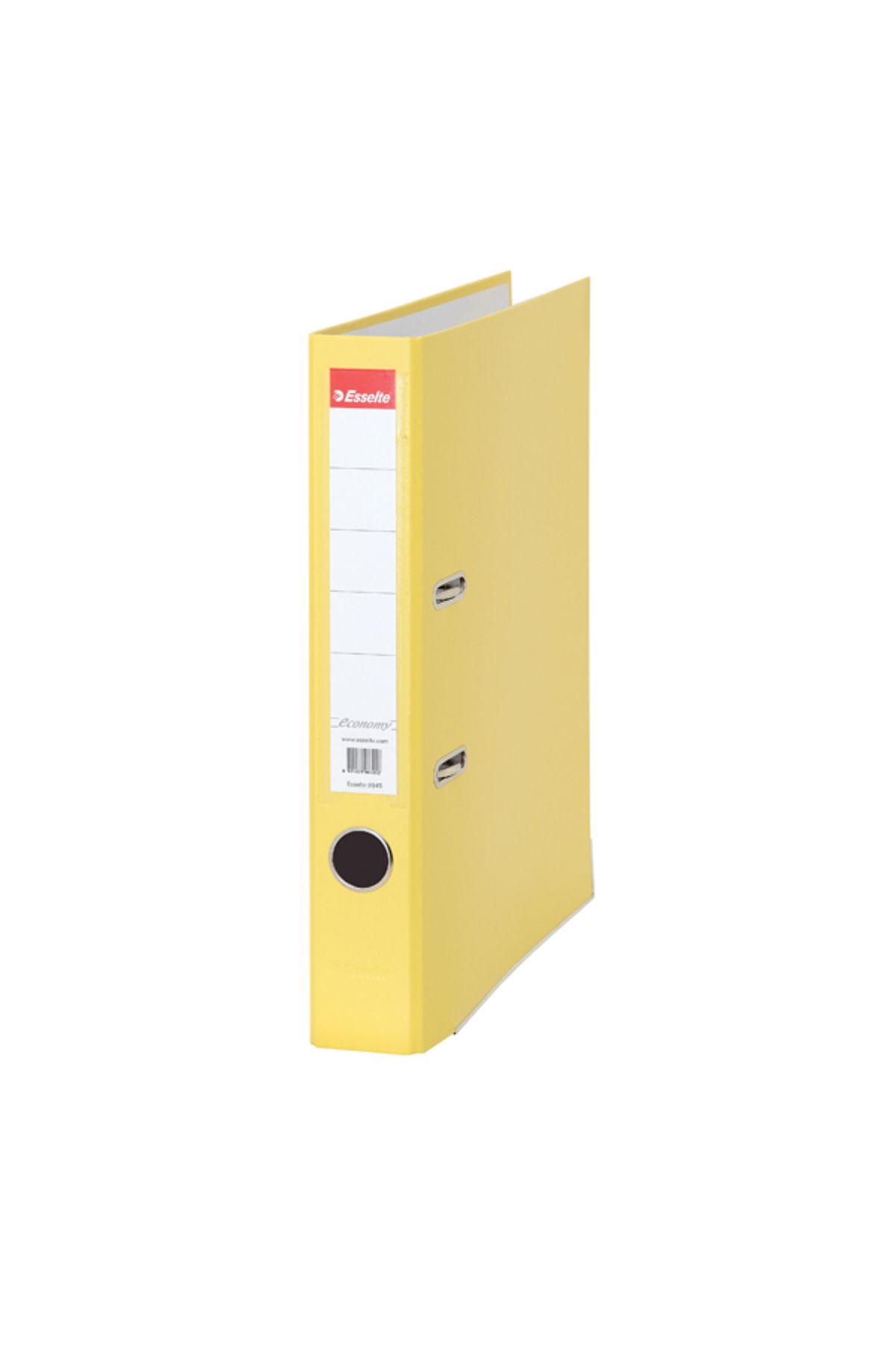 Esselte-Yellow Narrow Plastic Office Folder - 9945 1