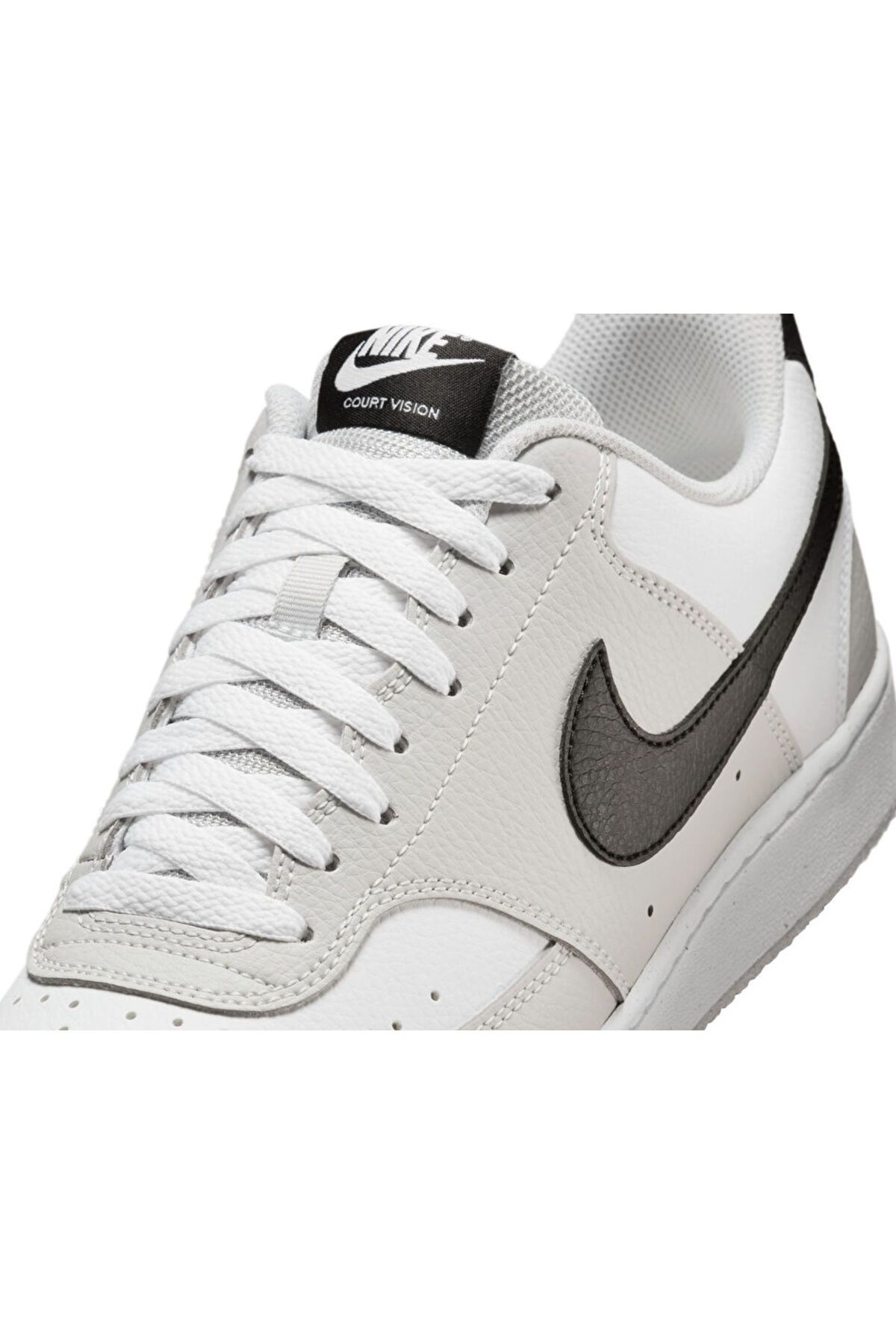 Nike-Court Vision Lo Gray Unisex Casual Shoes 7