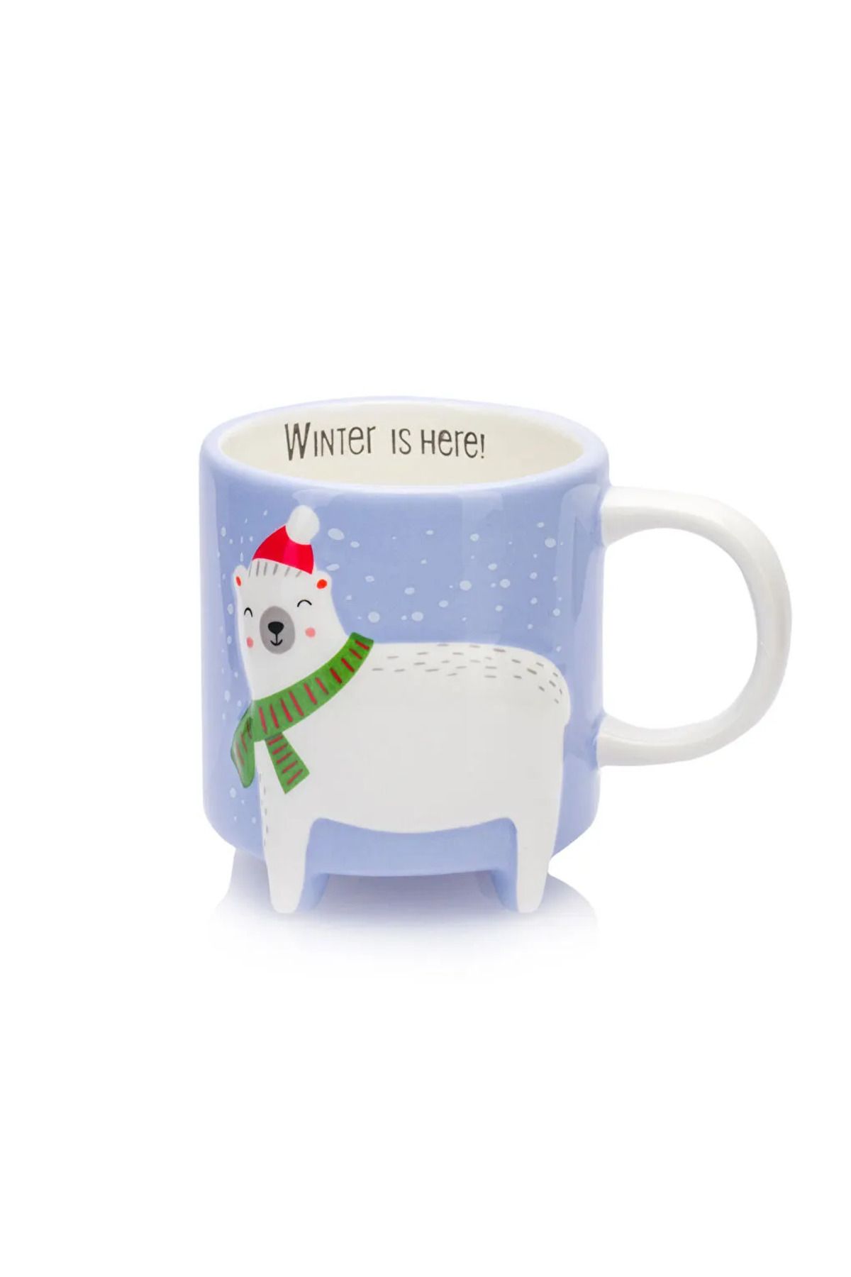 LC Waikiki-Lcw Home Mixed Printed Ceramic Mug 490 ml 5
