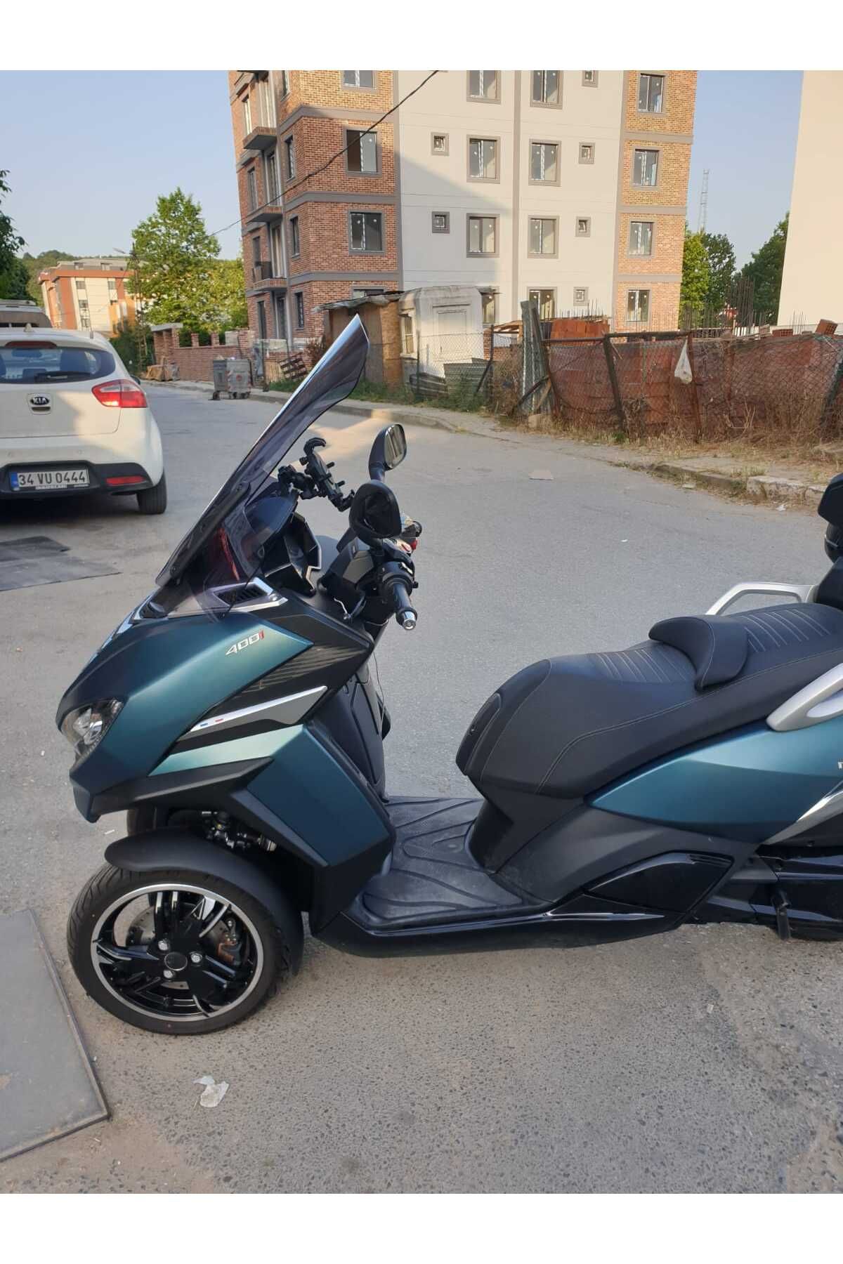 Peugeot Metropolis 400 Siperlik Ön Cam 2021-2025 Model 68cm Füme Renkli 4mm