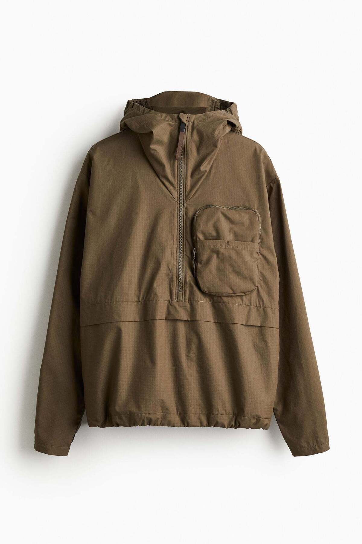 H&M-Water-repellent popover jacket 2