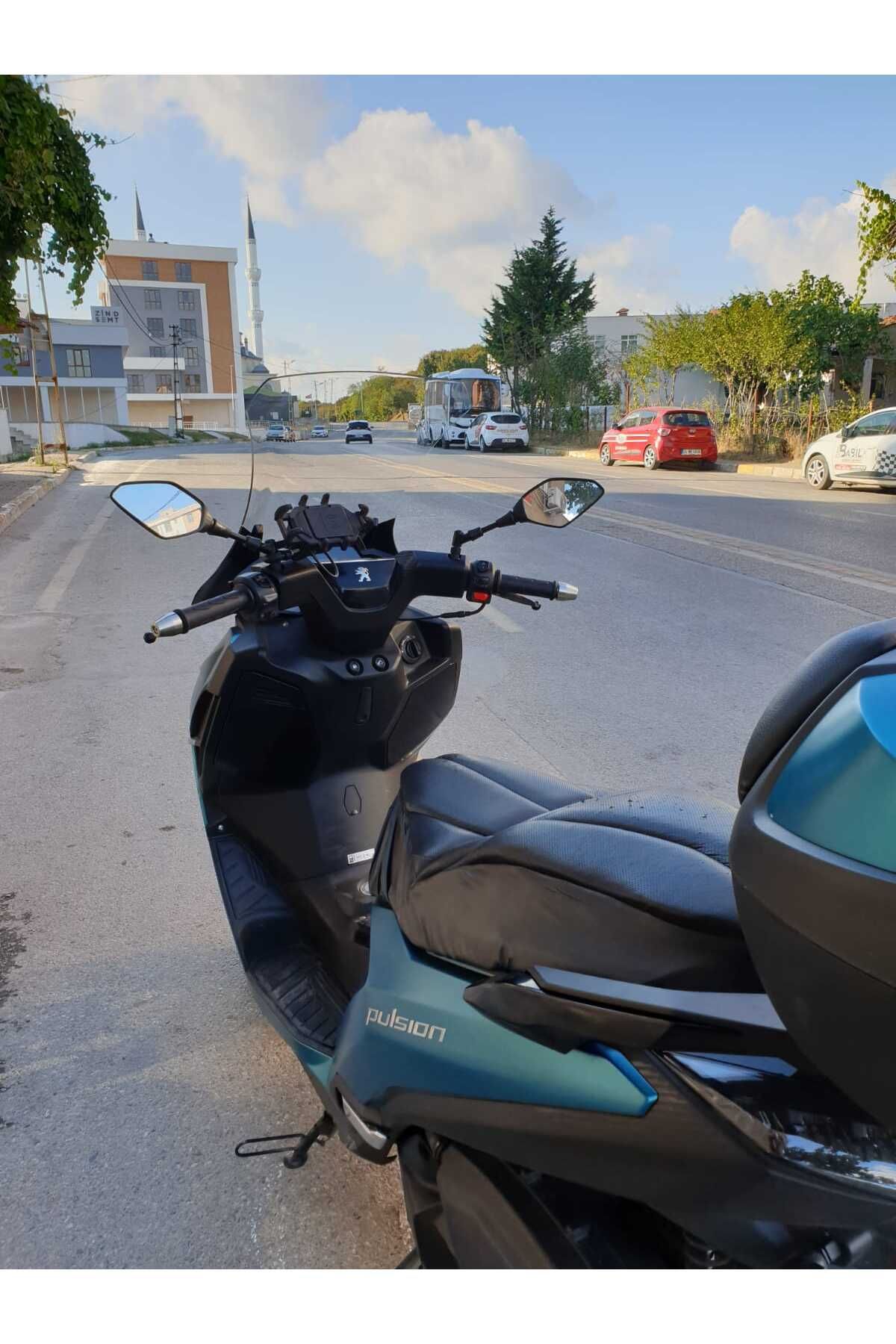 Peugeot Pulsion 125 Siperlik Ön Cam 2022-2025 Model 68cm Şeffaf Renkli 4mm