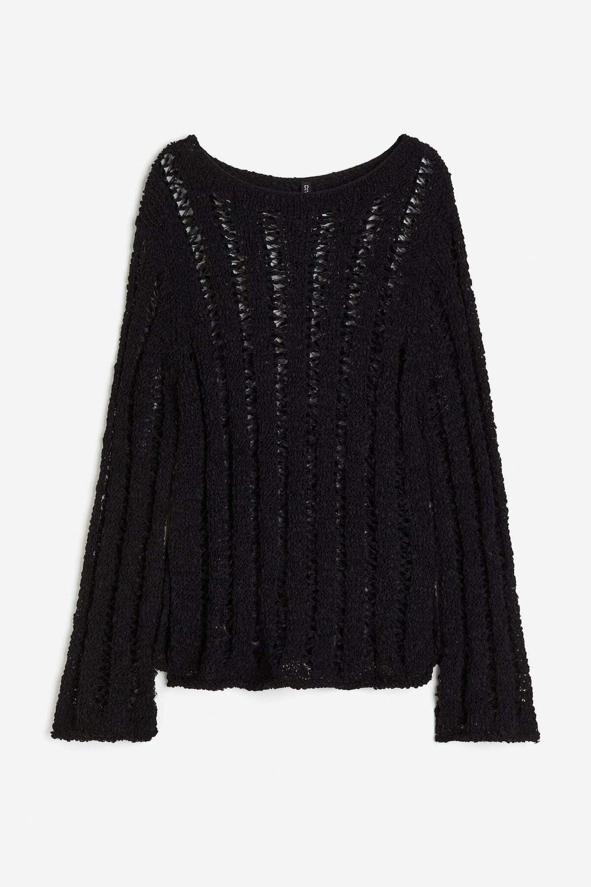 H&M-Ladder stitch-look jumper 2