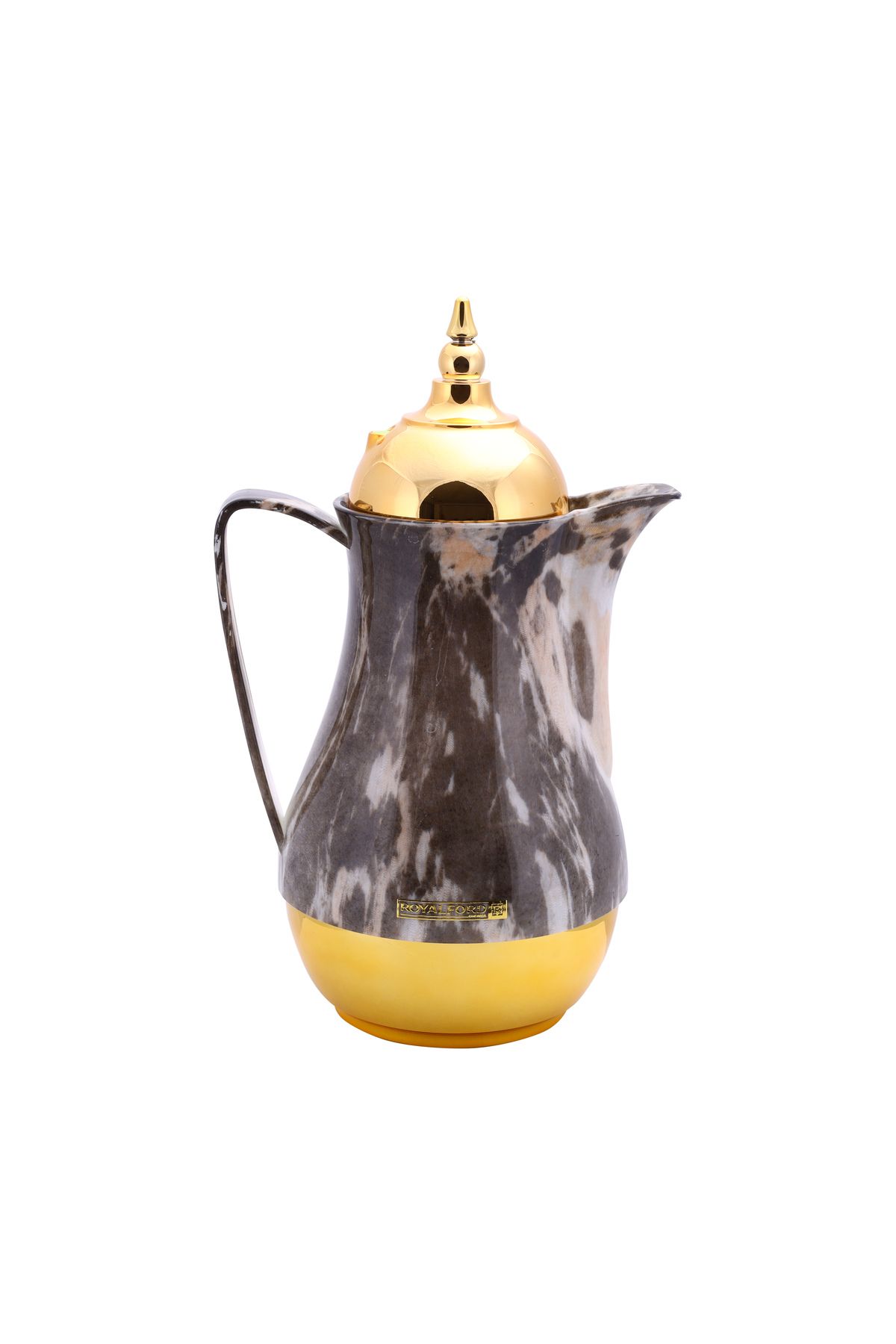 ROYALFORD-Double Wall  1 L+1 L 2 Pieces Marble Tea & Cawa Set | RF9413 | Royalford 5