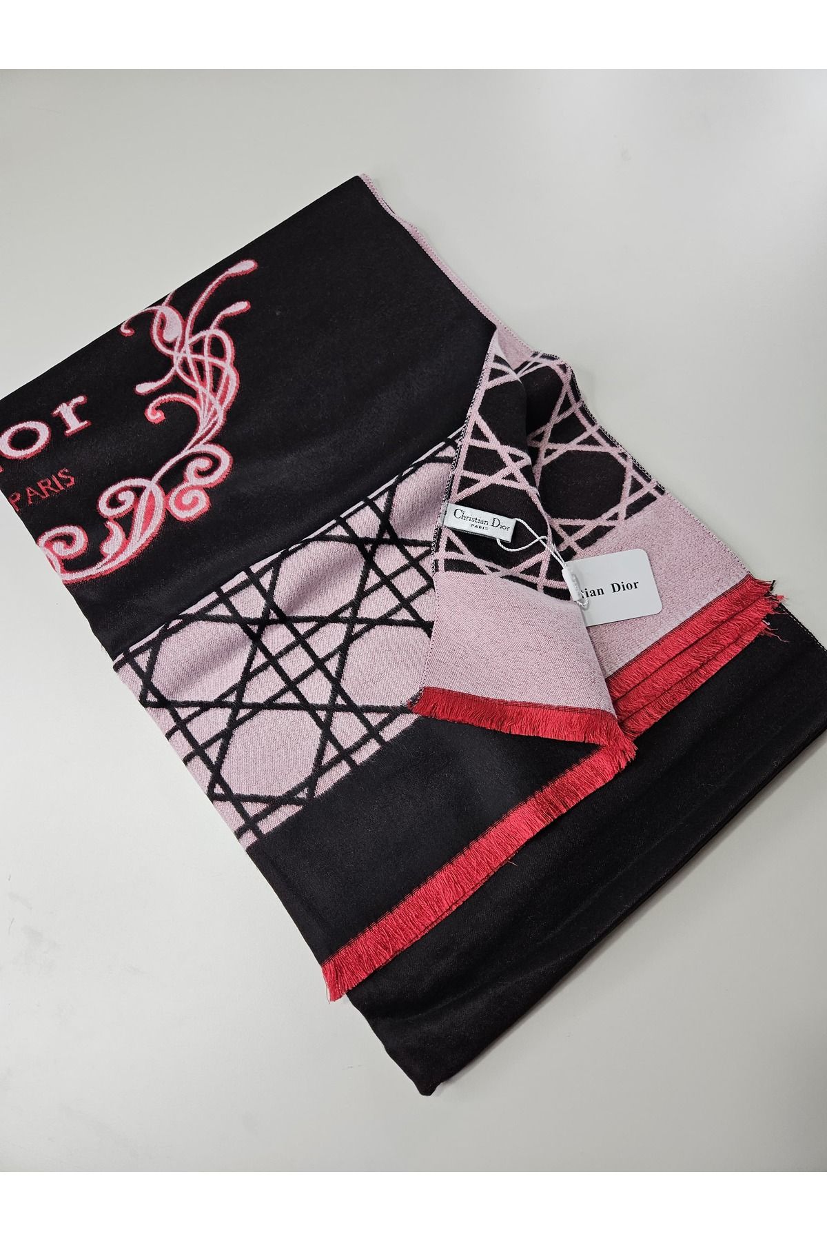 İthal-Scarf - Black - Graphic 2