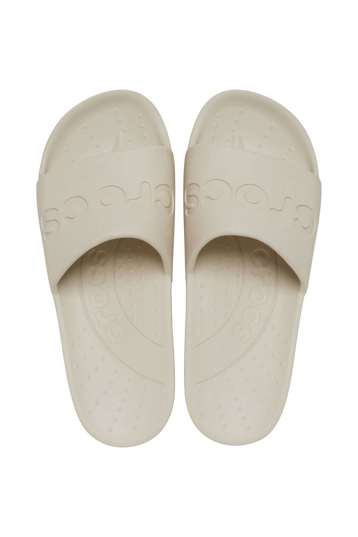 دمپایی کراکس مدل Crocs Slide رنگ بون با کفی EVA   Crocs
