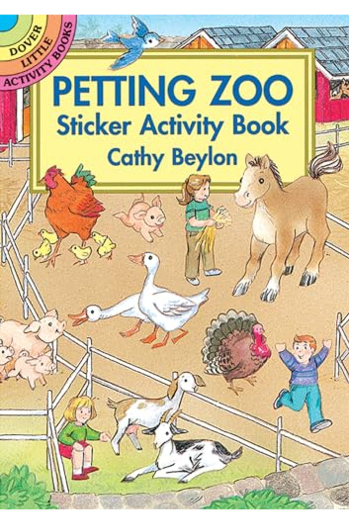 Dover Publications-Petting Zoo Sticker Activity Book 1