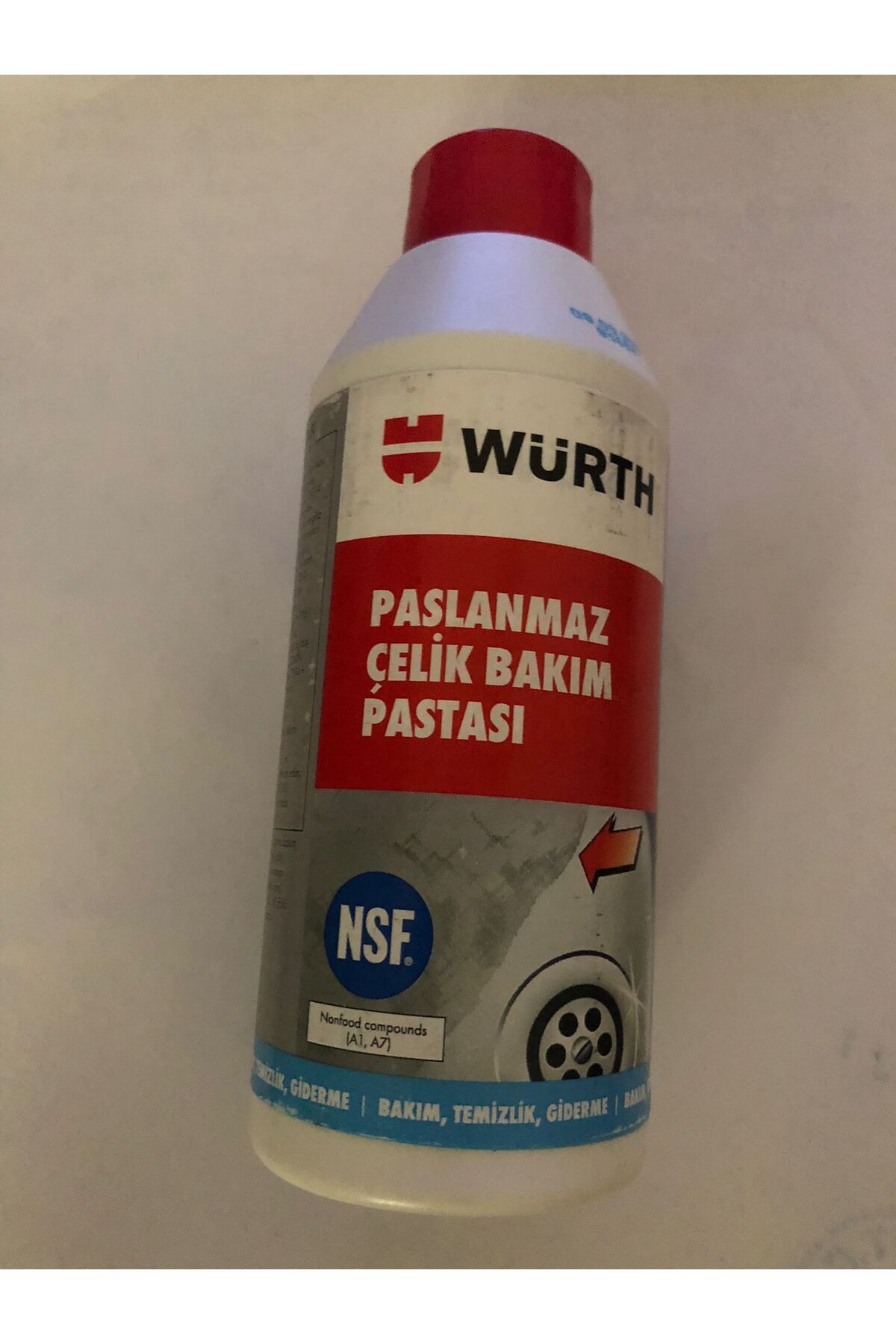 Würth PASLANMAZ ÇELİK BAKIM PASTASI