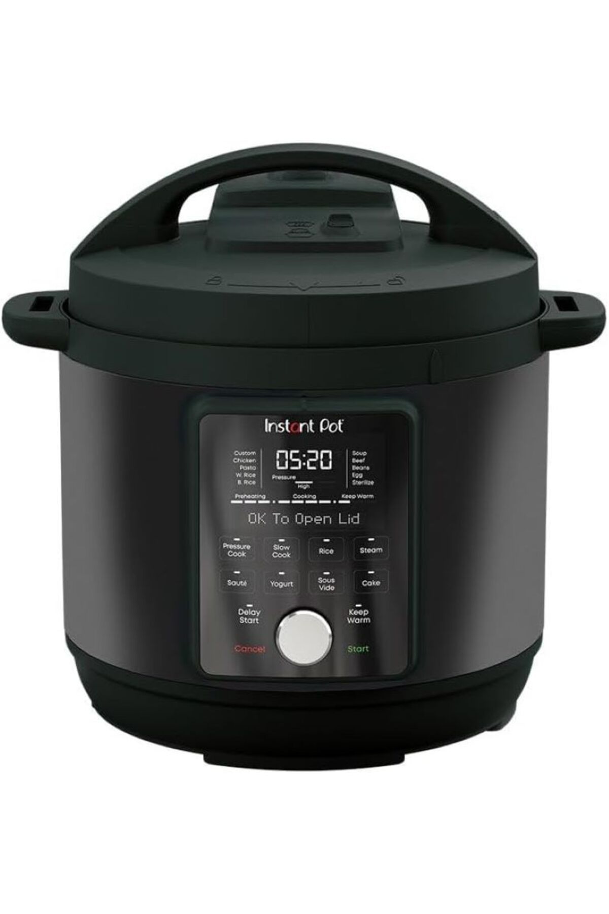 INSTANT Pot Duo Plus 9'u 1 Arada Çok Amaçlı Pişirici, 6 Kuart Kapasite, Sessiz Çalışma