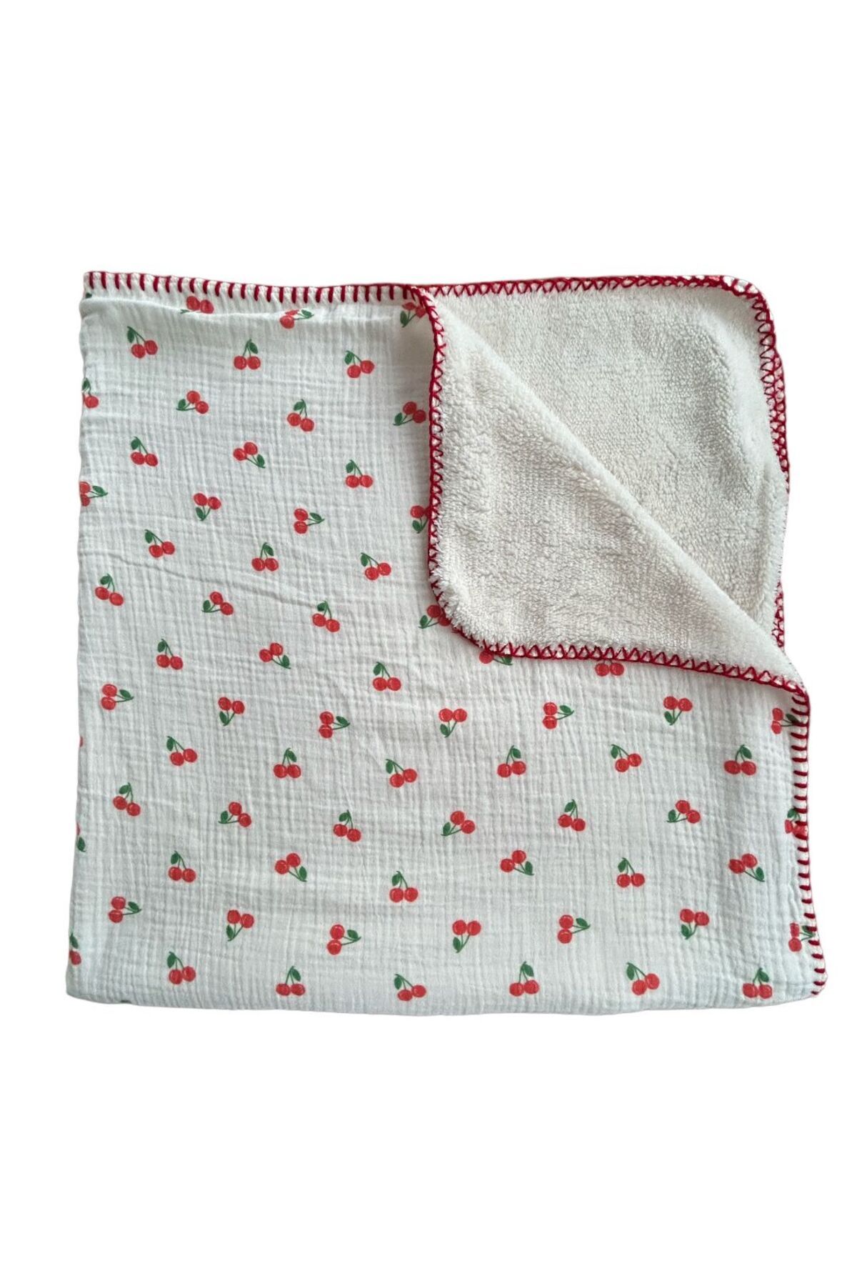 Doray Organic-Multi-Purpose Winter Muslin Baby Blanket / Welsoft Fabric / Floral Pattern Dry - 79 2