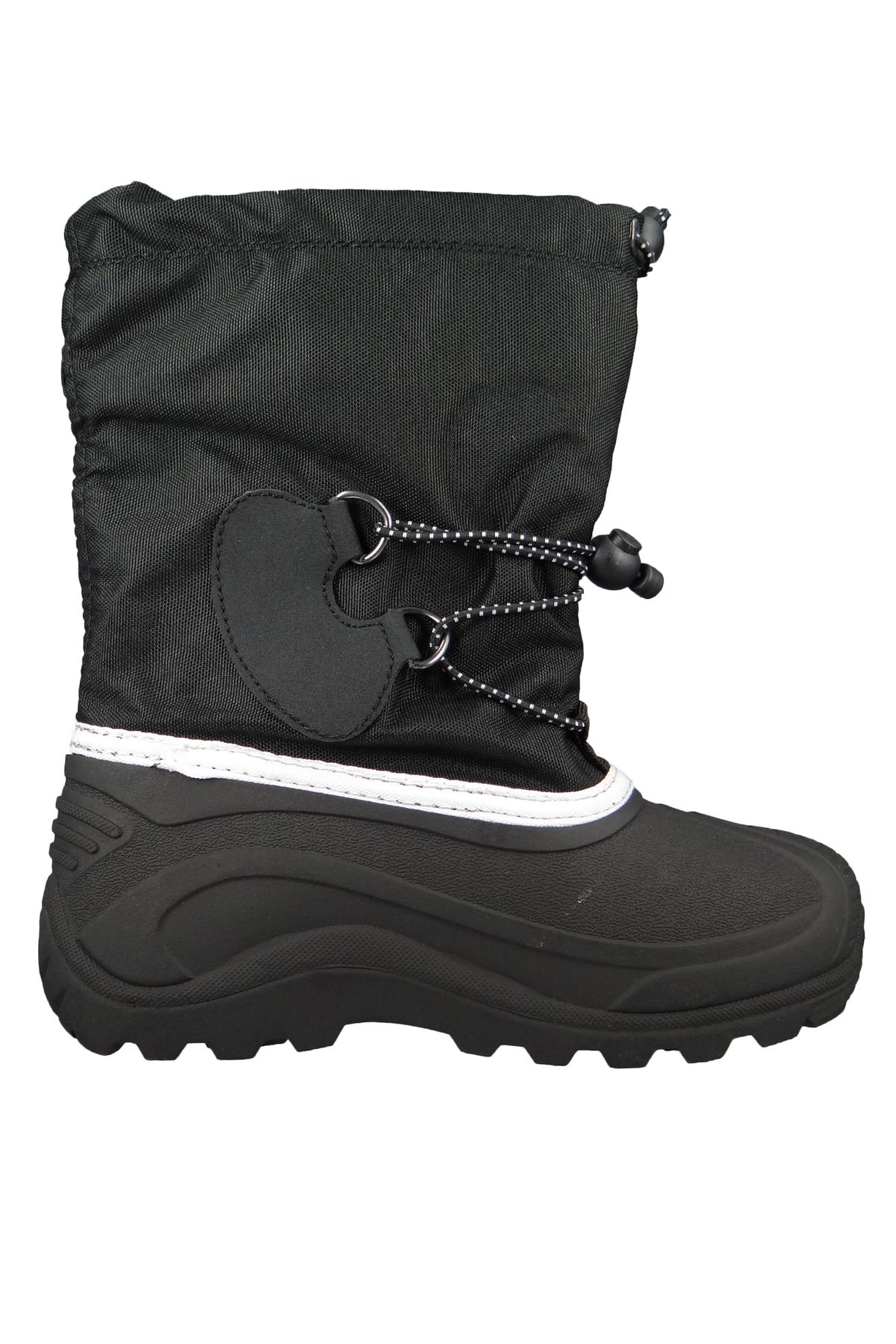 Kamik-Kinder Stiefel Winterschuhe Southpole4 NK4727 Schwarz Black/White mit PIONEER Laufsohle 2