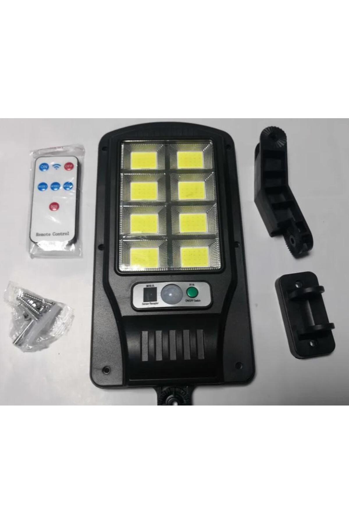 Wellhise 1200-2 Solar Uzaktan Kumandalı Şarjlı Ledli Bahçe Lambası ...