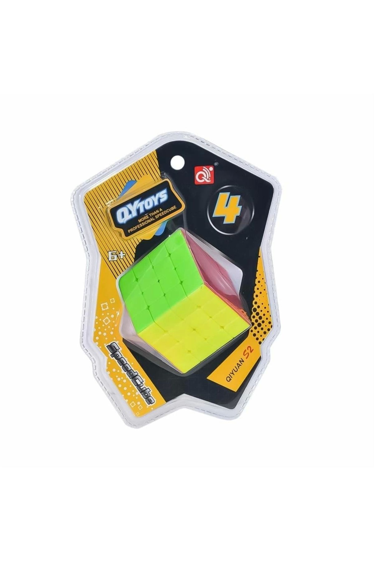 Doğan Oyuncak Dünyası-Luxury Qy 4X4 Speed Cube - Qiyi 4X4 Cube - Intelligence Cube - Intelligence Cube 7