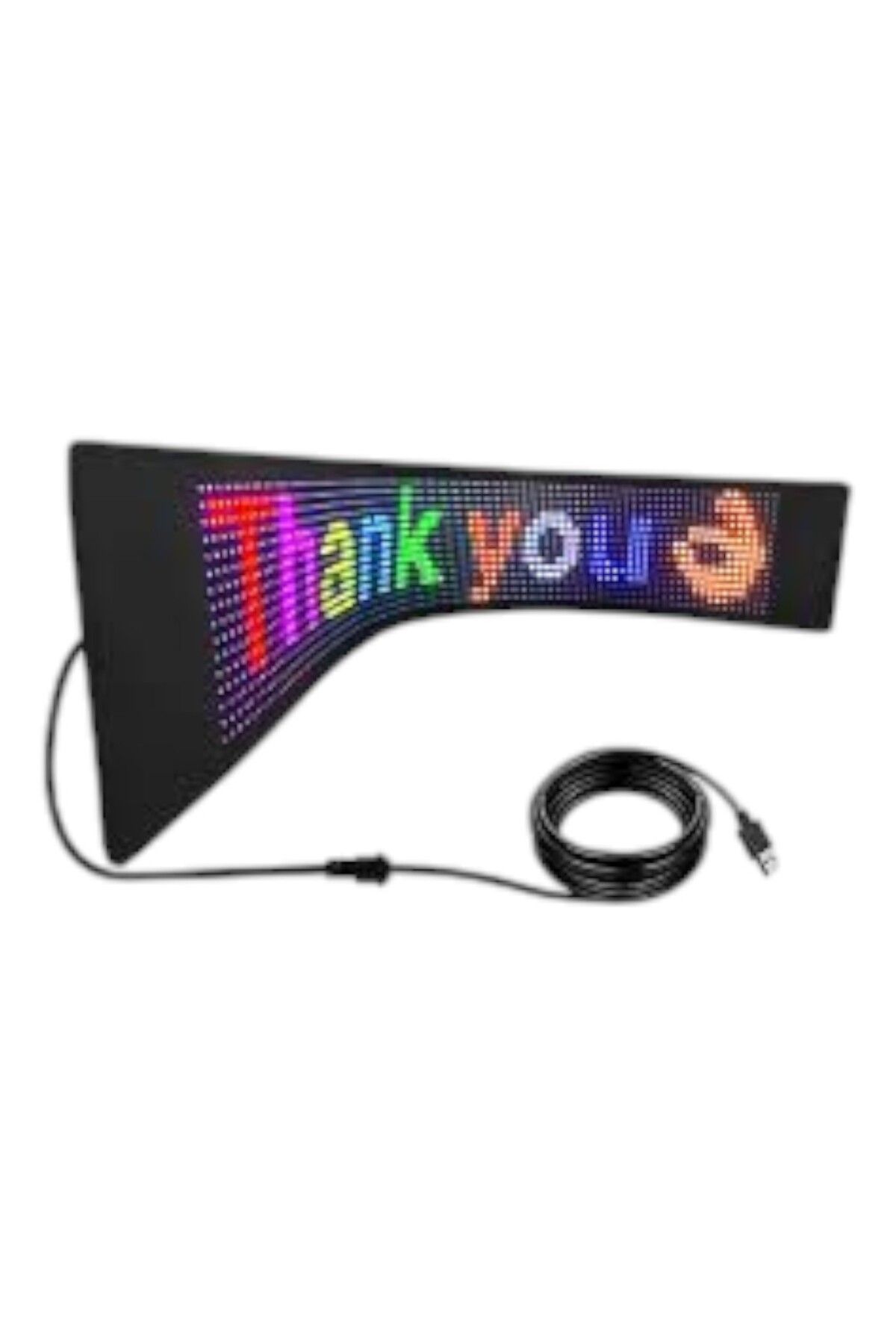 Matrix-(40 cm Long) Large Size Panel Digital Screen Controlled App Controlled Auto Accessory 3
