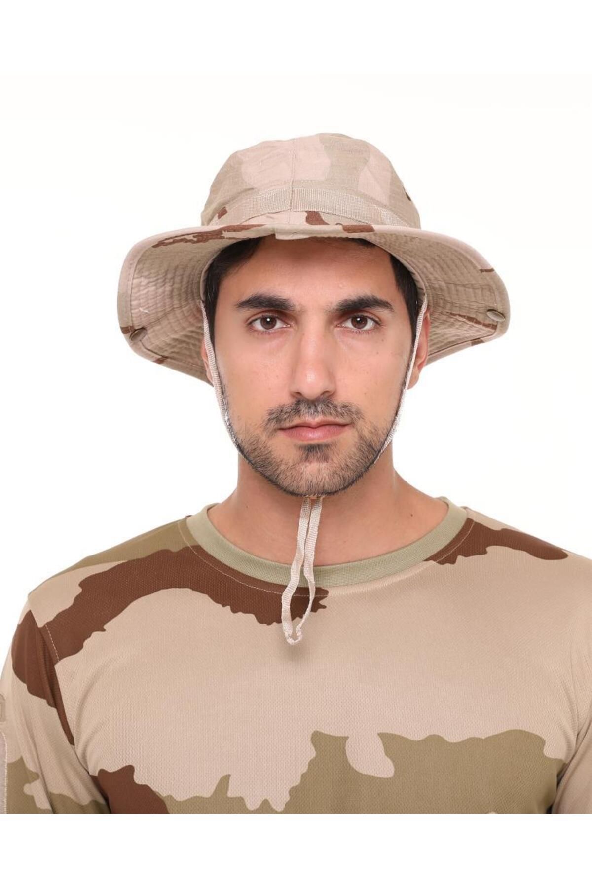 SINGLE SWORD-Unisex Foldable Safari Jungle Trilby Cap 3