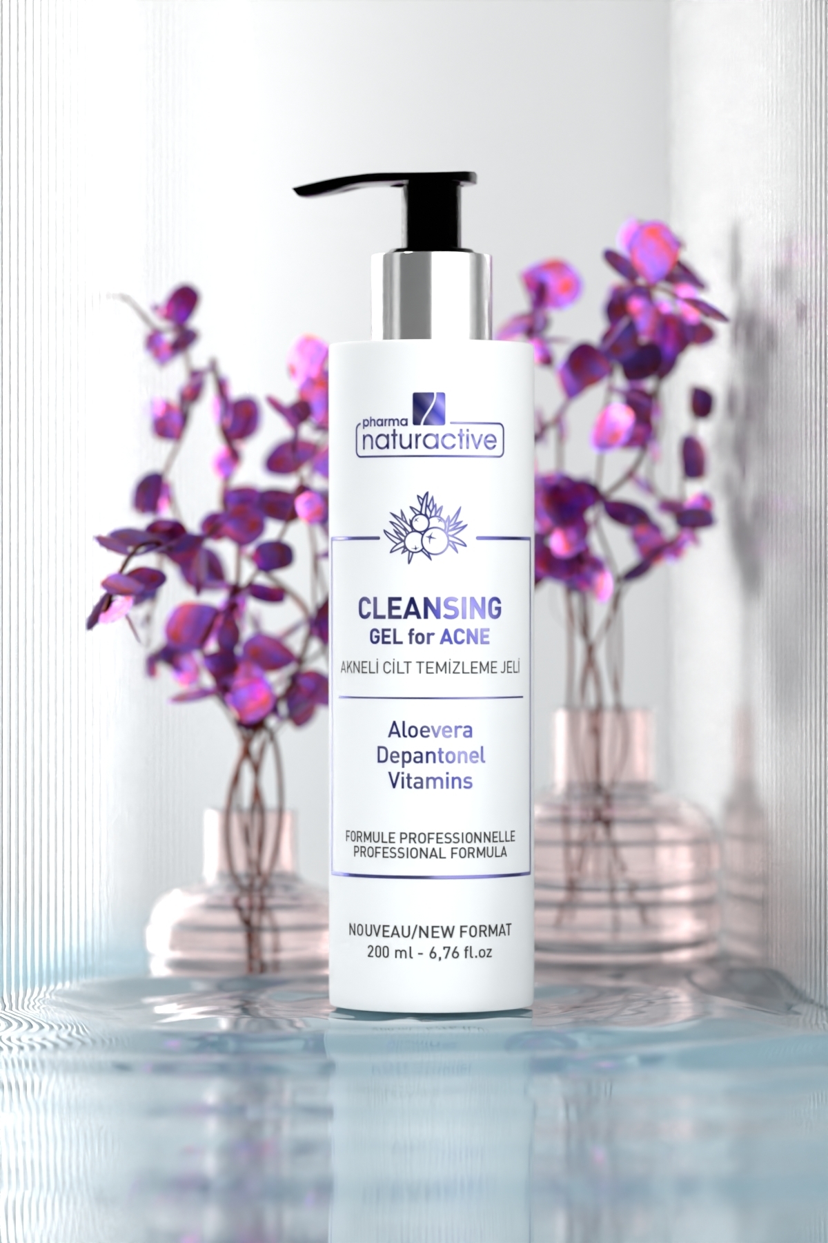 Pharma Naturactive, Akneli Ciltler Için Temizleme Jeli, 200 ml — Cilt Temizliği — تصویر 6 از 6