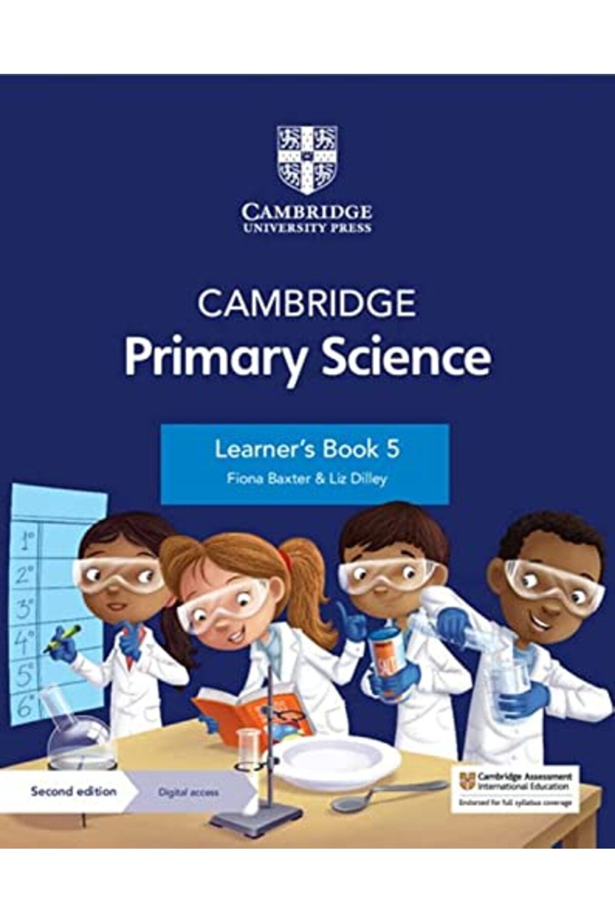 Cambridge-كتاب العلوم للمرحلة الابتدائية للصف الخامس مع إمكانية الوصول الرقمي لمدة عام واحد 1