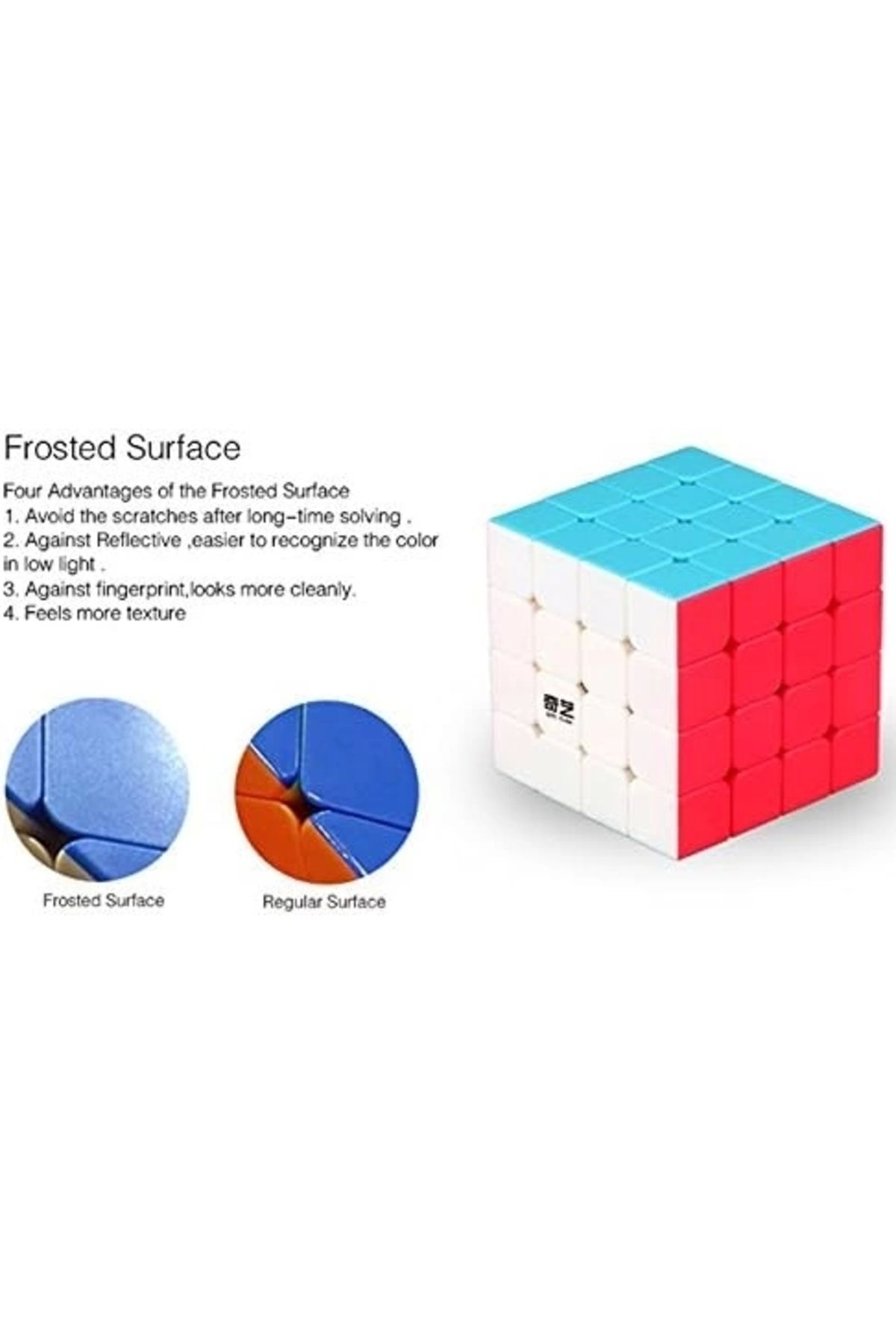 Doğan Oyuncak Dünyası-Luxury Qy 4X4 Speed Cube - Qiyi 4X4 Cube - Intelligence Cube - Intelligence Cube 4
