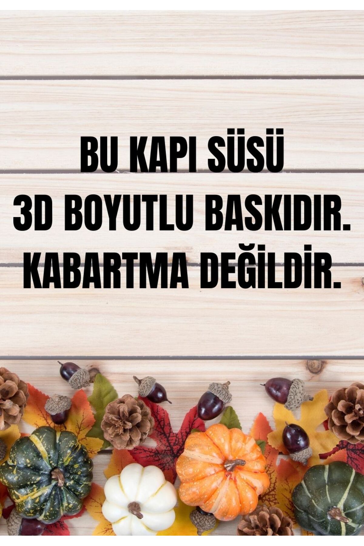 Ahşap Şapka Takmış Lama Kapı Süsü Kış Dekoru 7