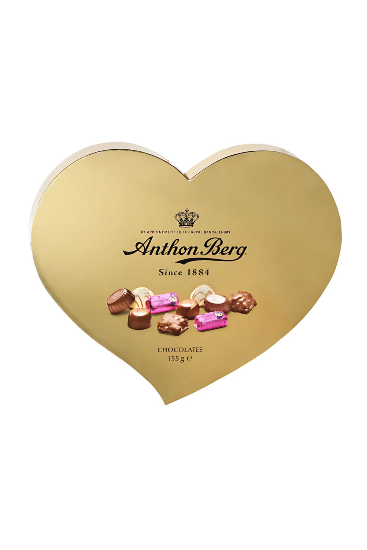 anthon berg Gold Heart Box Chocolates 155g