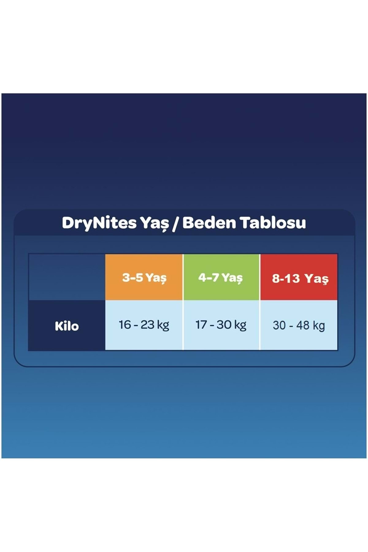 DryNites Emici Gece Külodu/Külot Bez Erkek 8-13 Yaş 30-48KG Large 81 Adet 9PK*9 AltIslatmalara Karşı fotoğrafı 7 (önizleme)