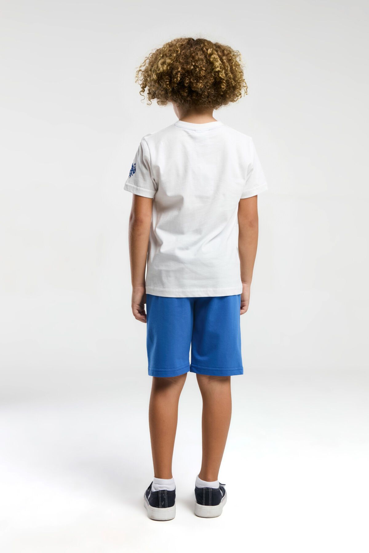 U.S. Polo Assn.-U.S. Polo Assn. Boy's White Bermuda Set 5